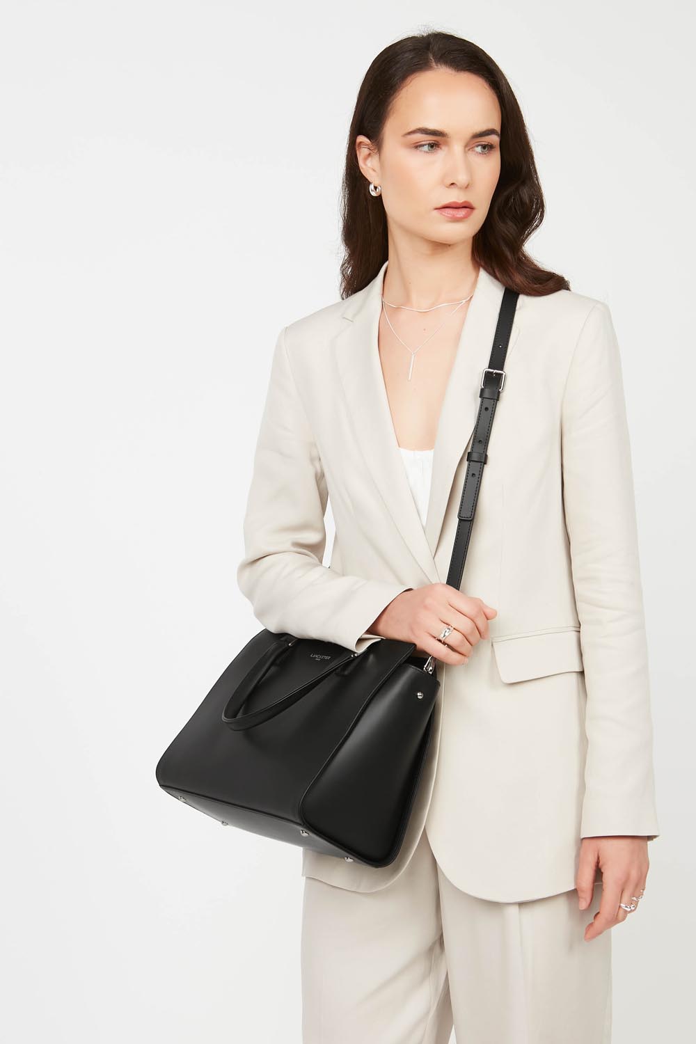 grand sac cabas main - smooth