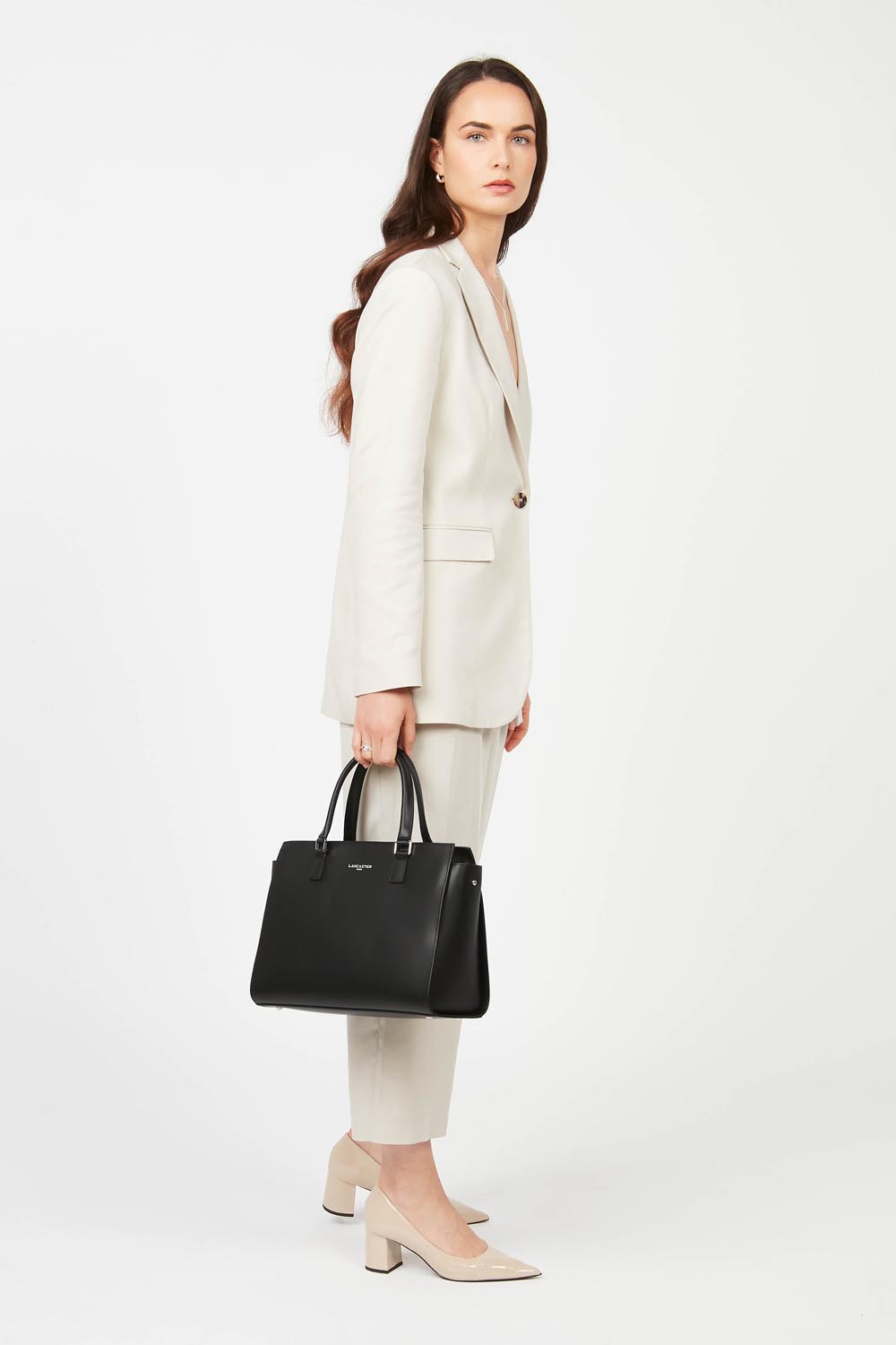 grand sac cabas main - smooth