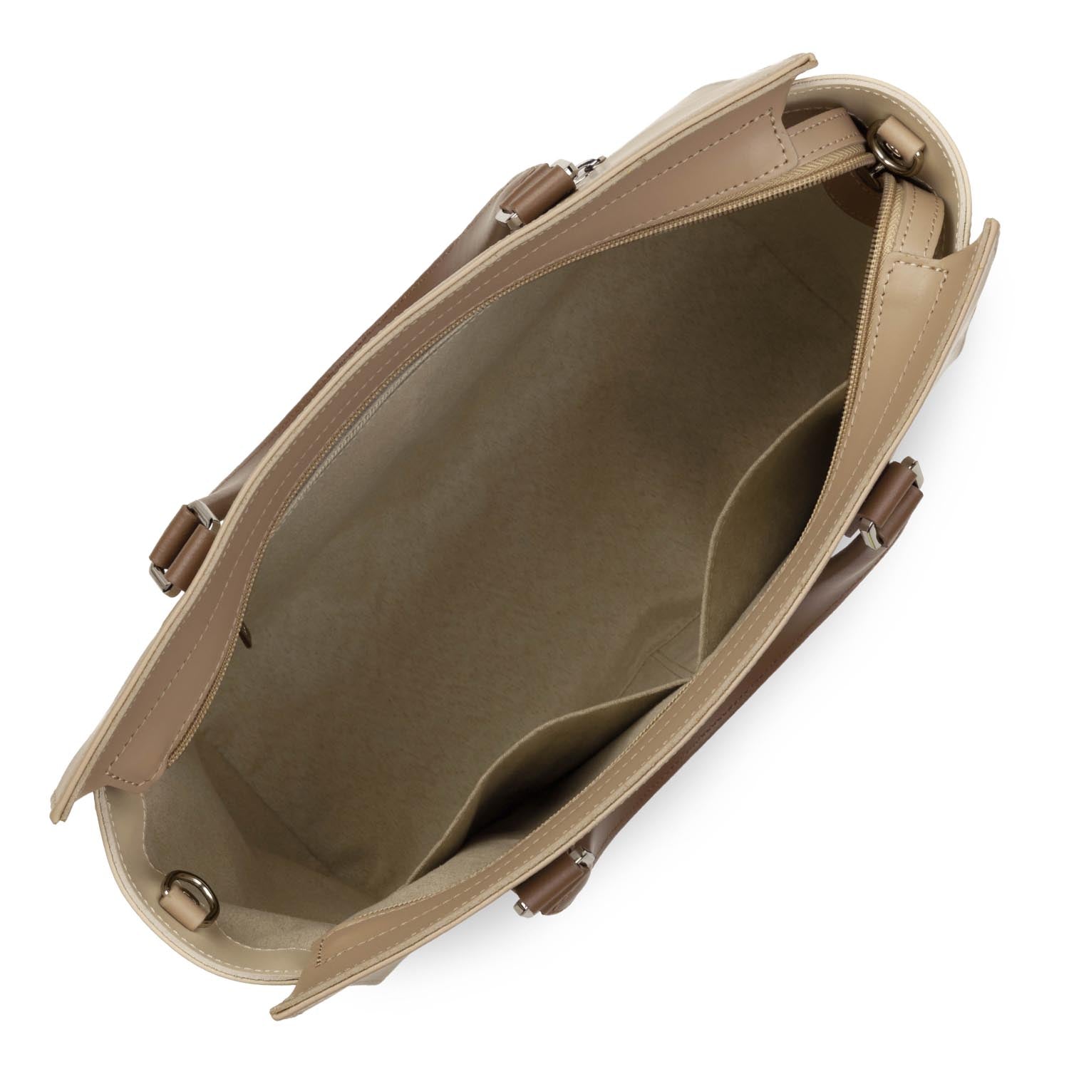 grand sac cabas main - smooth