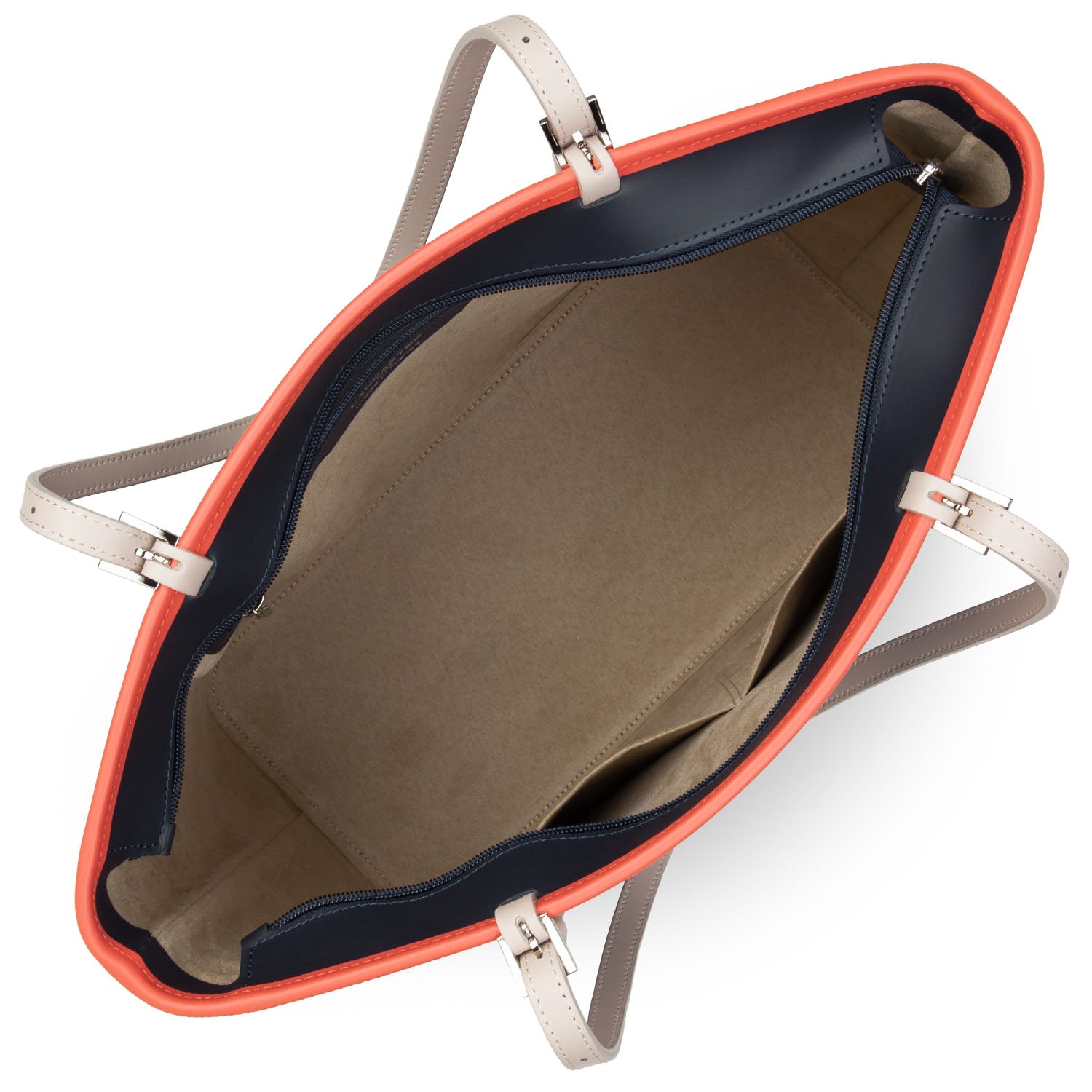 grand sac cabas épaule - smooth