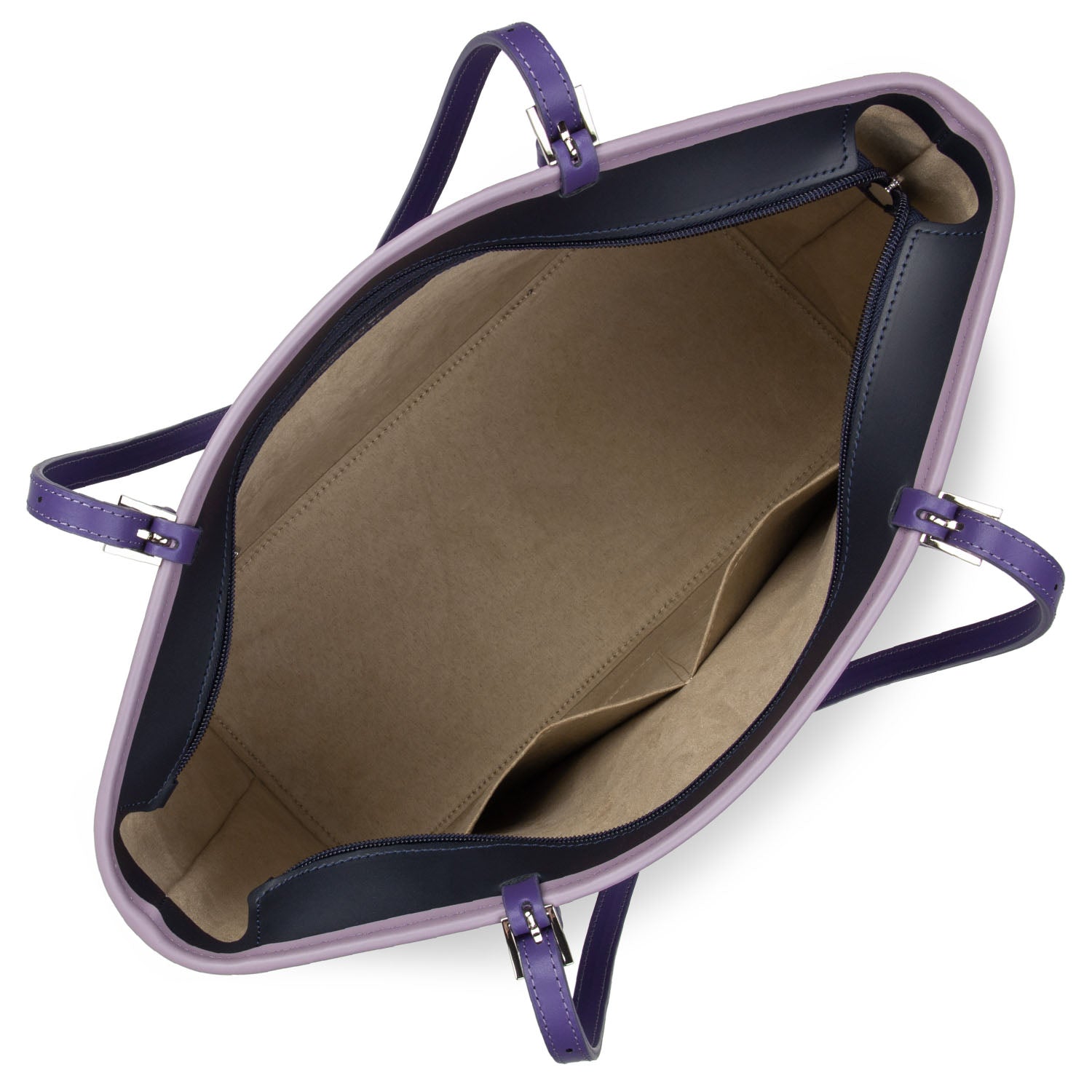grand sac cabas épaule - smooth