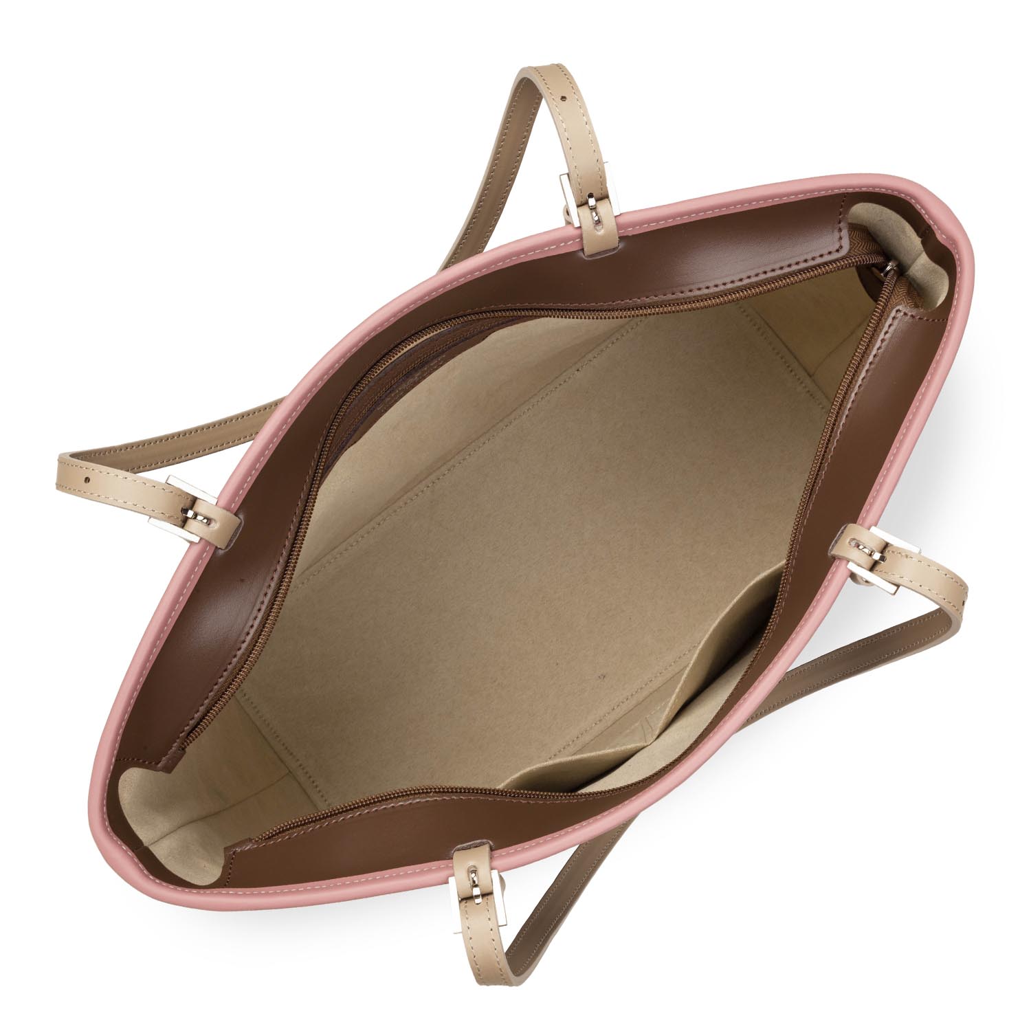 grand sac cabas épaule - smooth