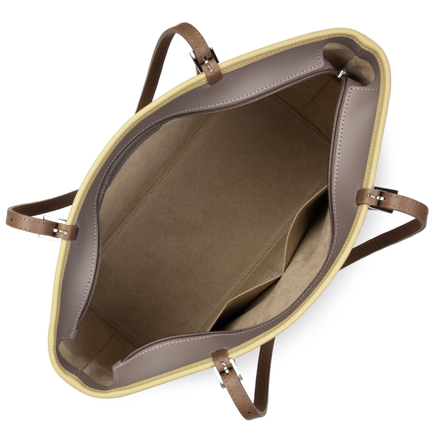 grand sac cabas épaule - smooth