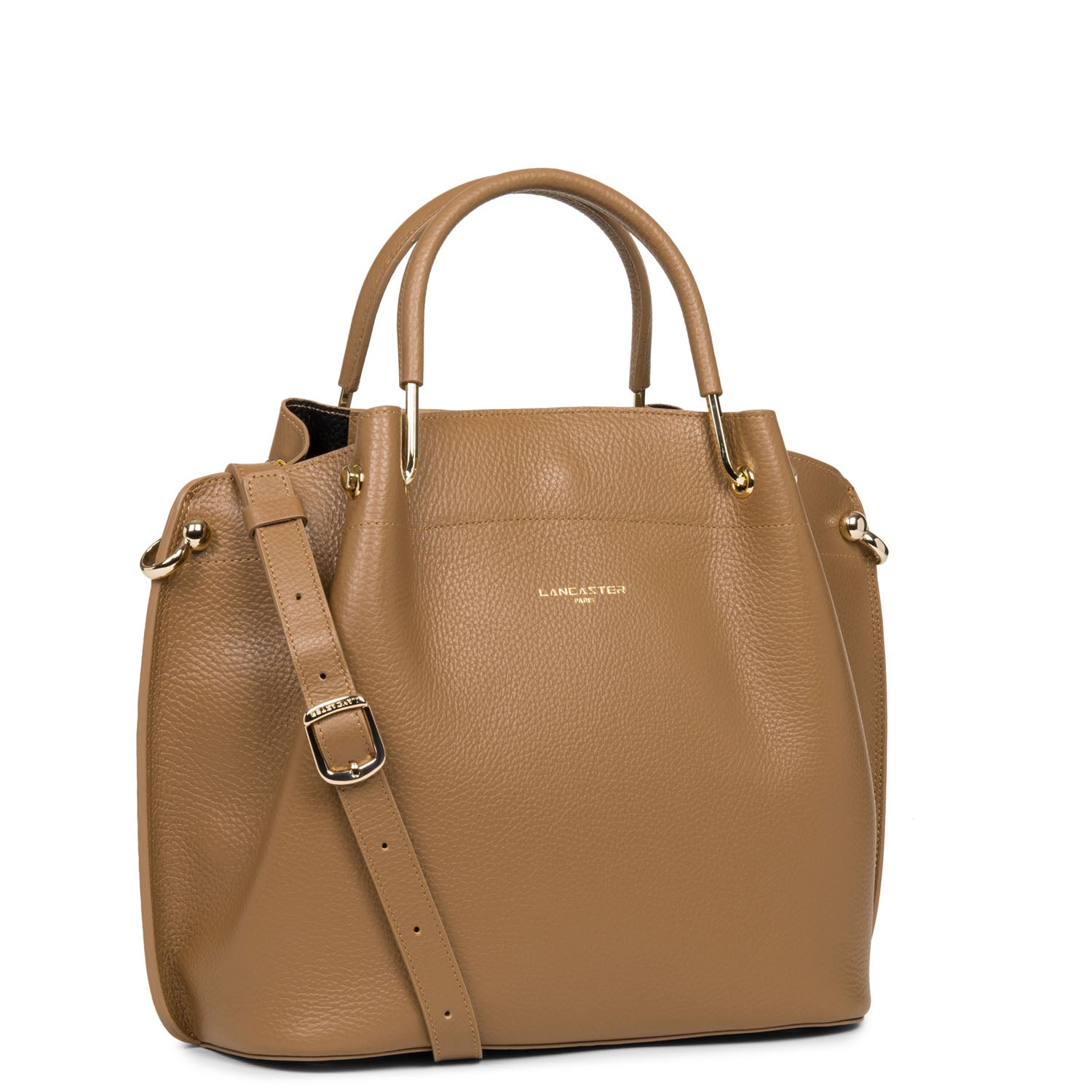 grand sac à main - foulonné double