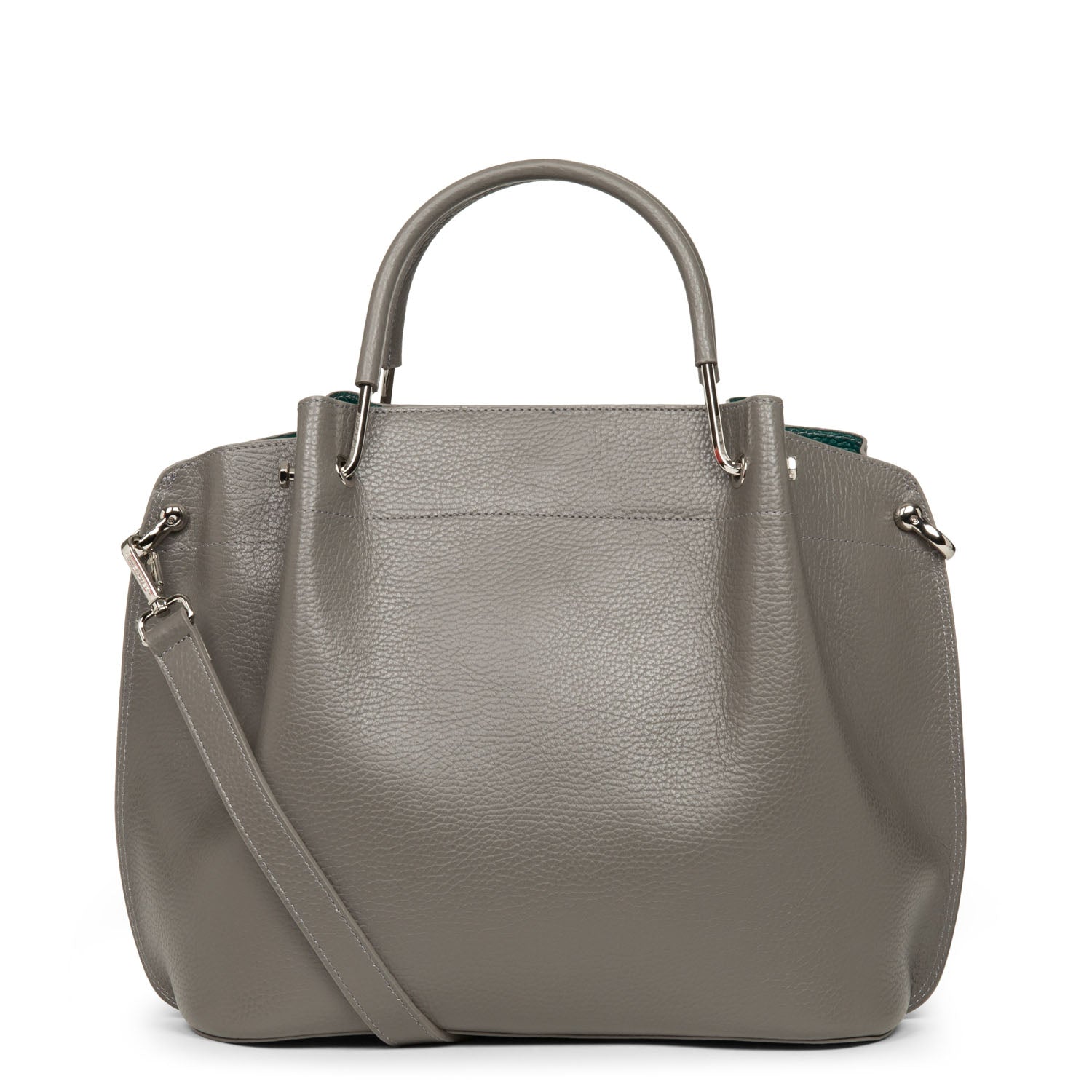 grand sac à main - foulonné double