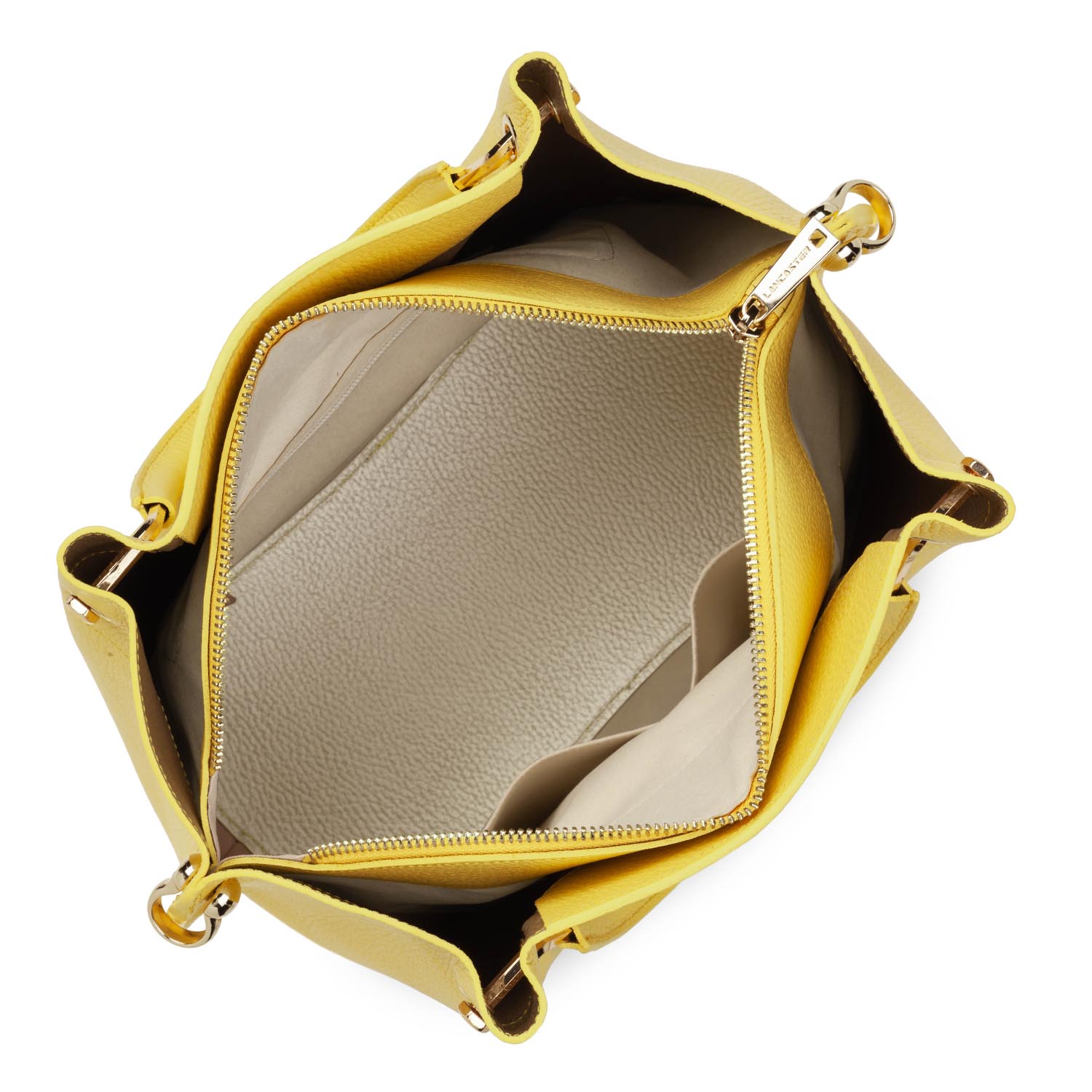 grand sac à main - foulonné double