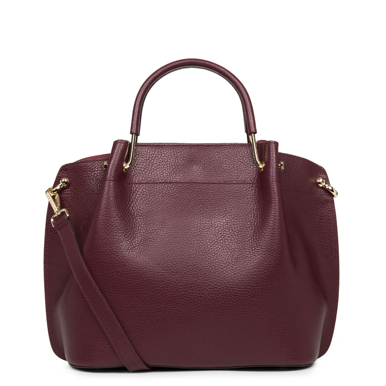 grand sac à main - foulonné double