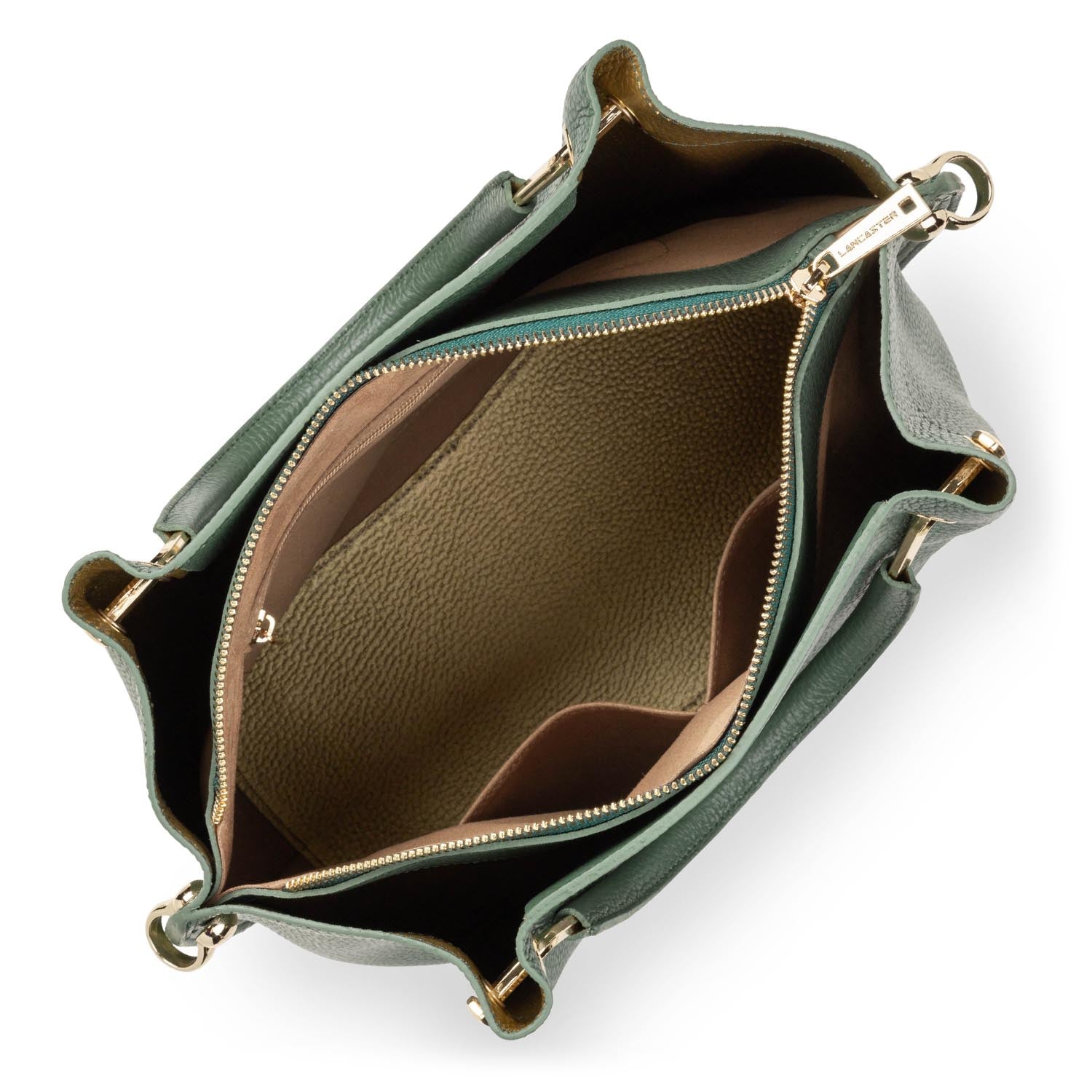 grand sac à main - foulonné double