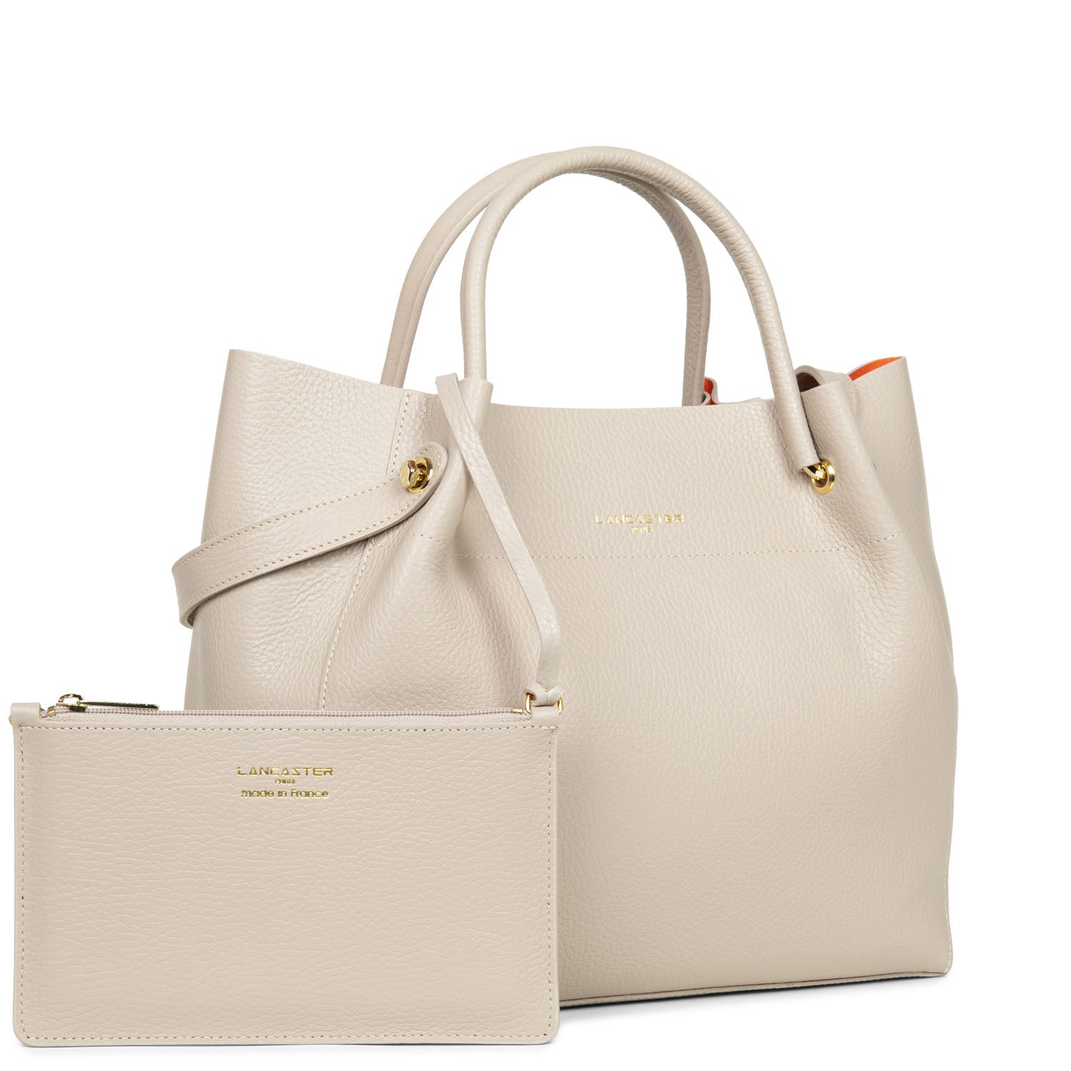 sac cabas épaule - foulonné double