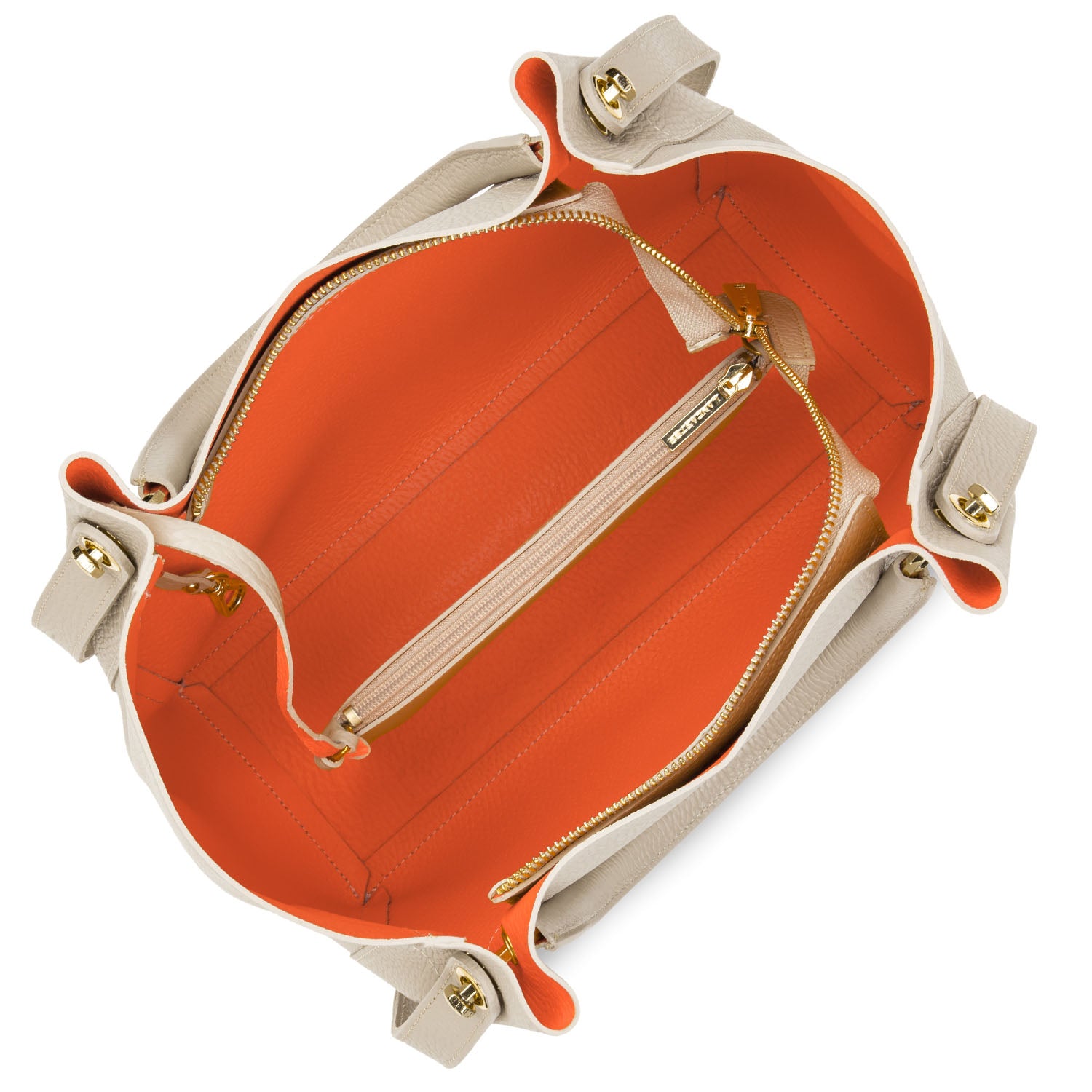 sac cabas épaule - foulonné double