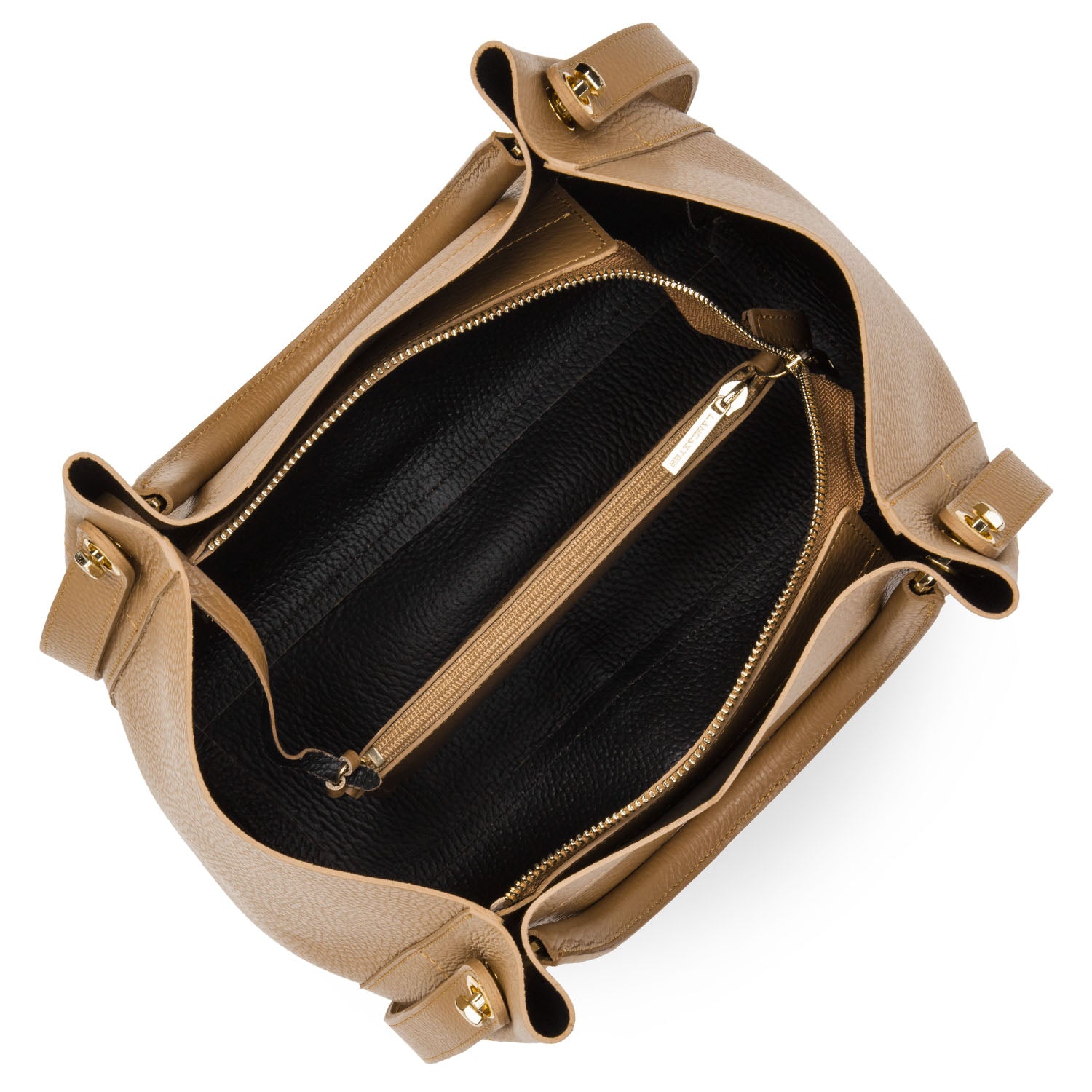 sac cabas épaule - foulonné double