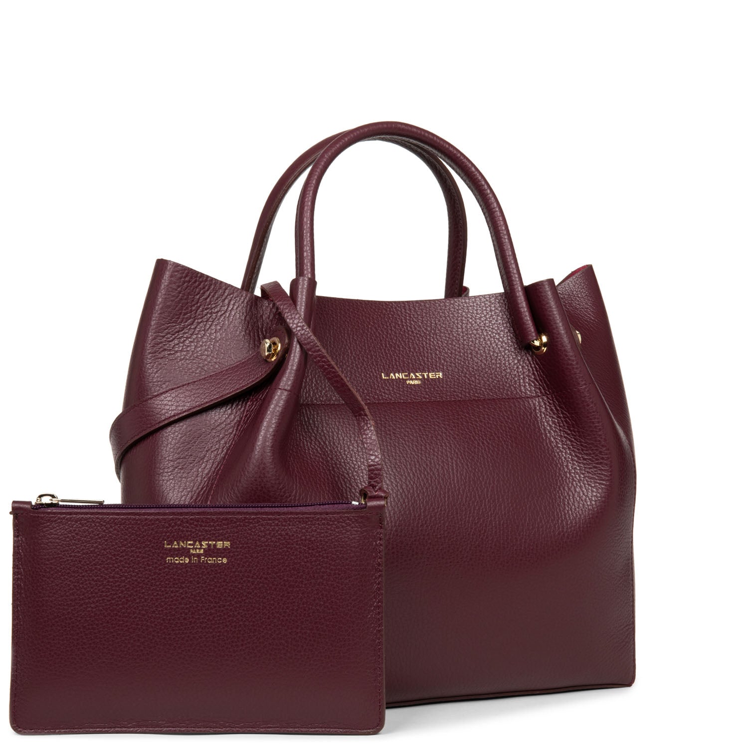 sac cabas épaule - foulonné double