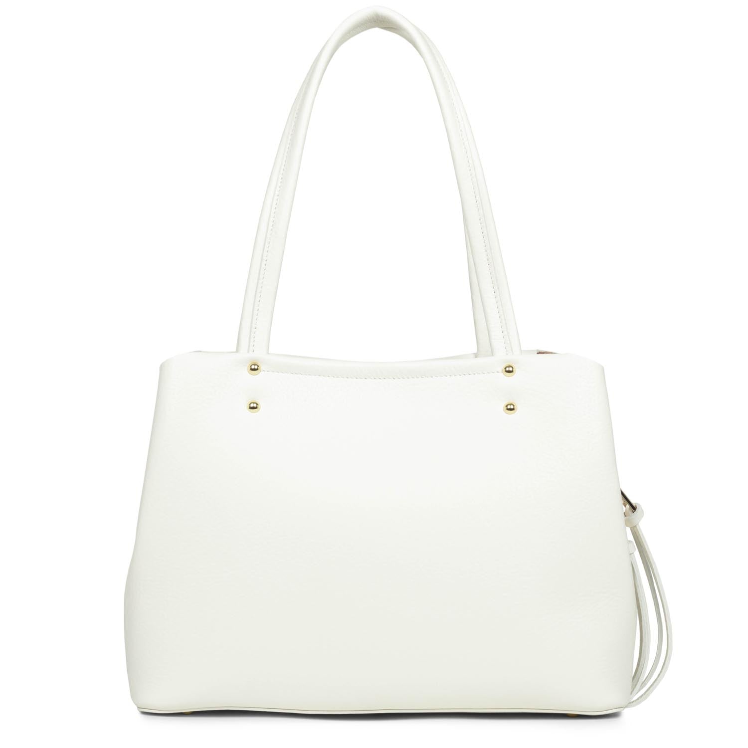 sac cabas épaule - foulonné double