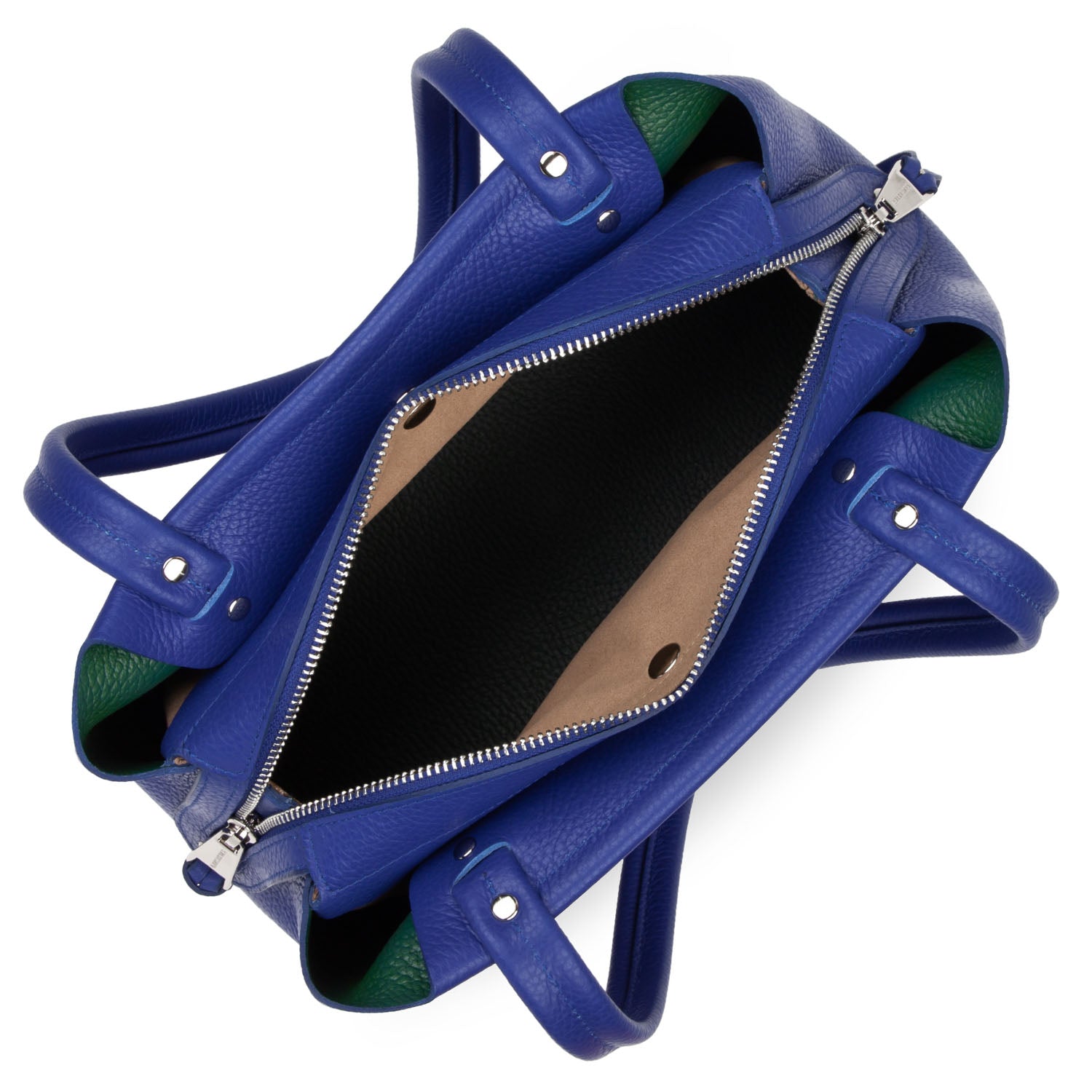 sac cabas épaule - foulonné double