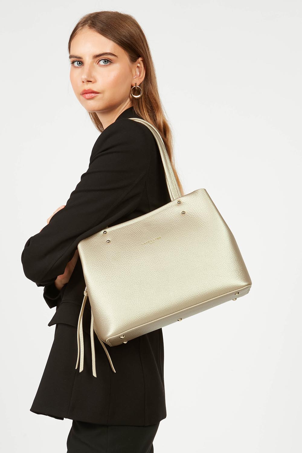 sac cabas épaule - foulonné double