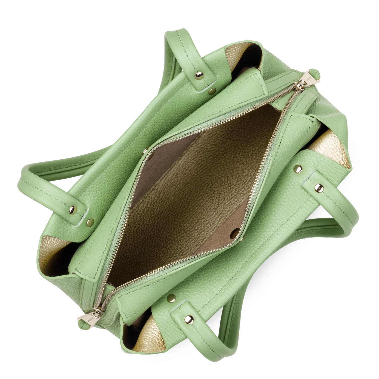 sac cabas épaule - foulonné double