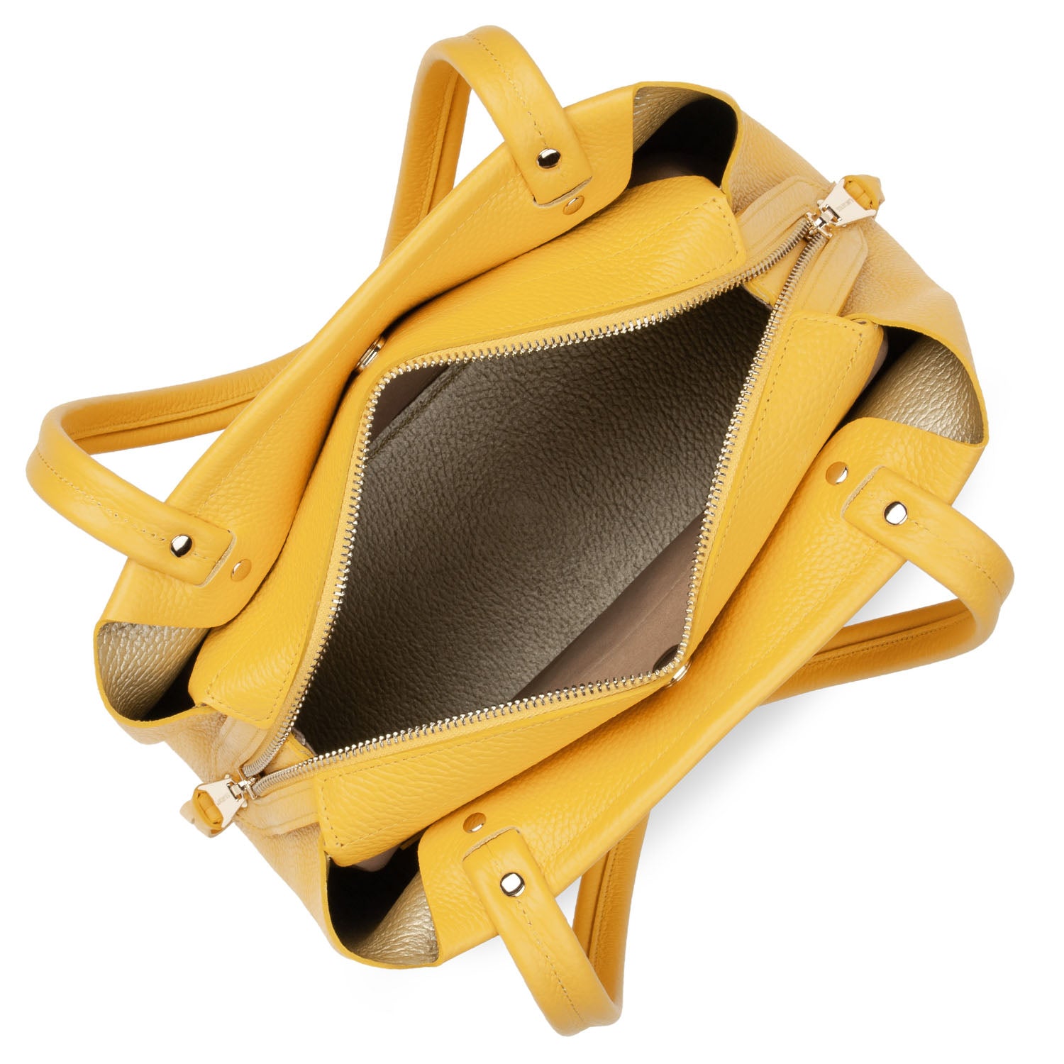 sac cabas épaule - foulonné double