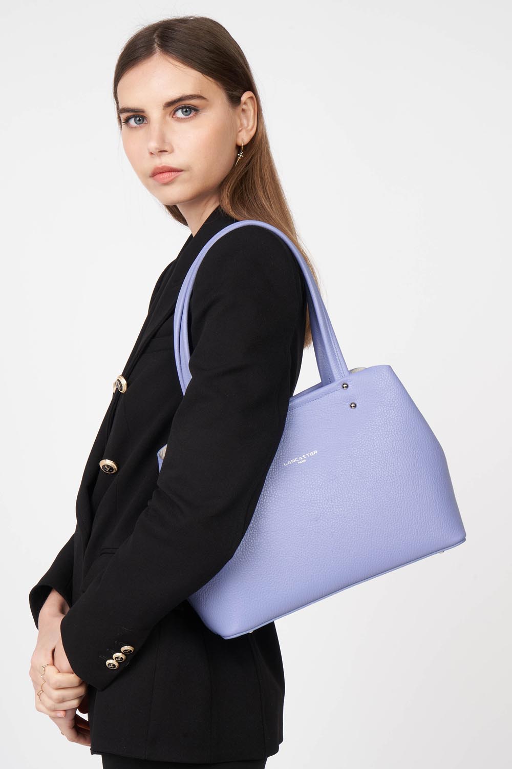 sac cabas épaule - foulonné double