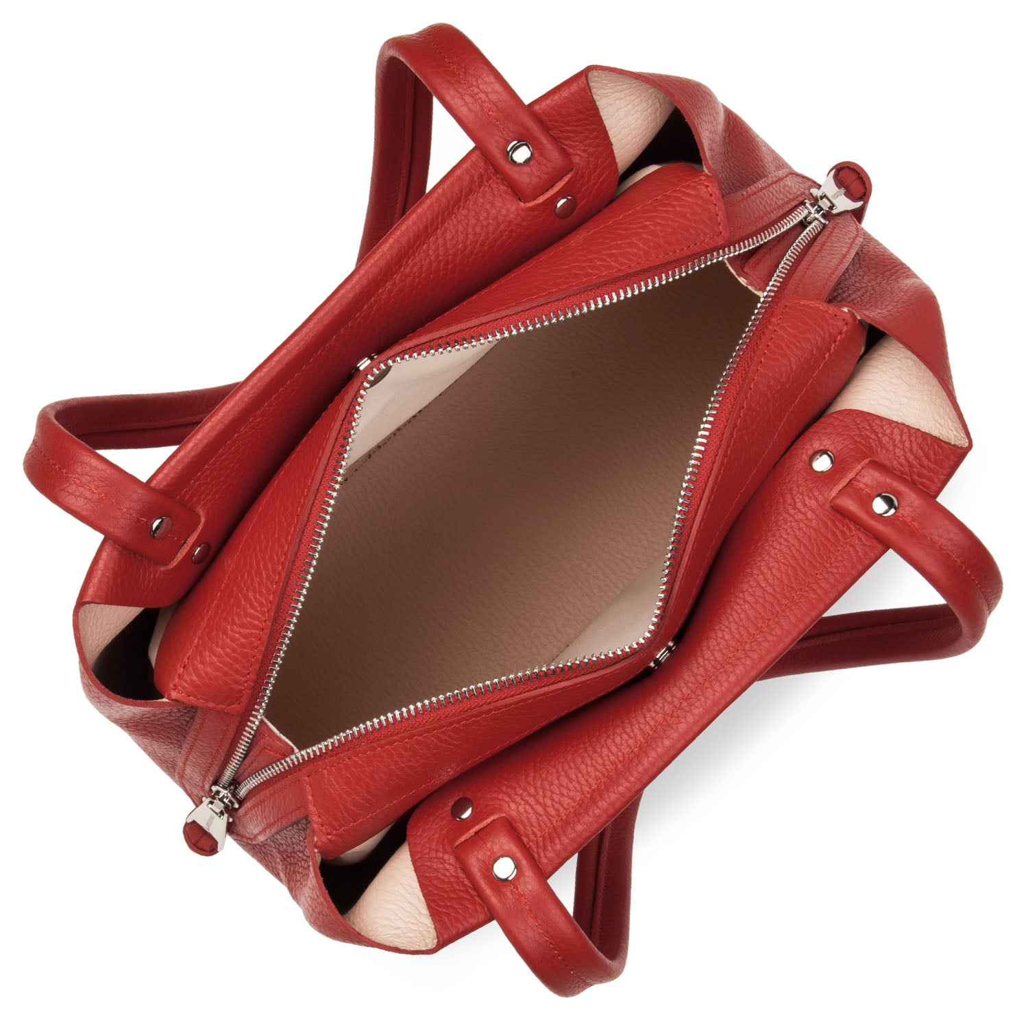 sac cabas épaule - foulonné double