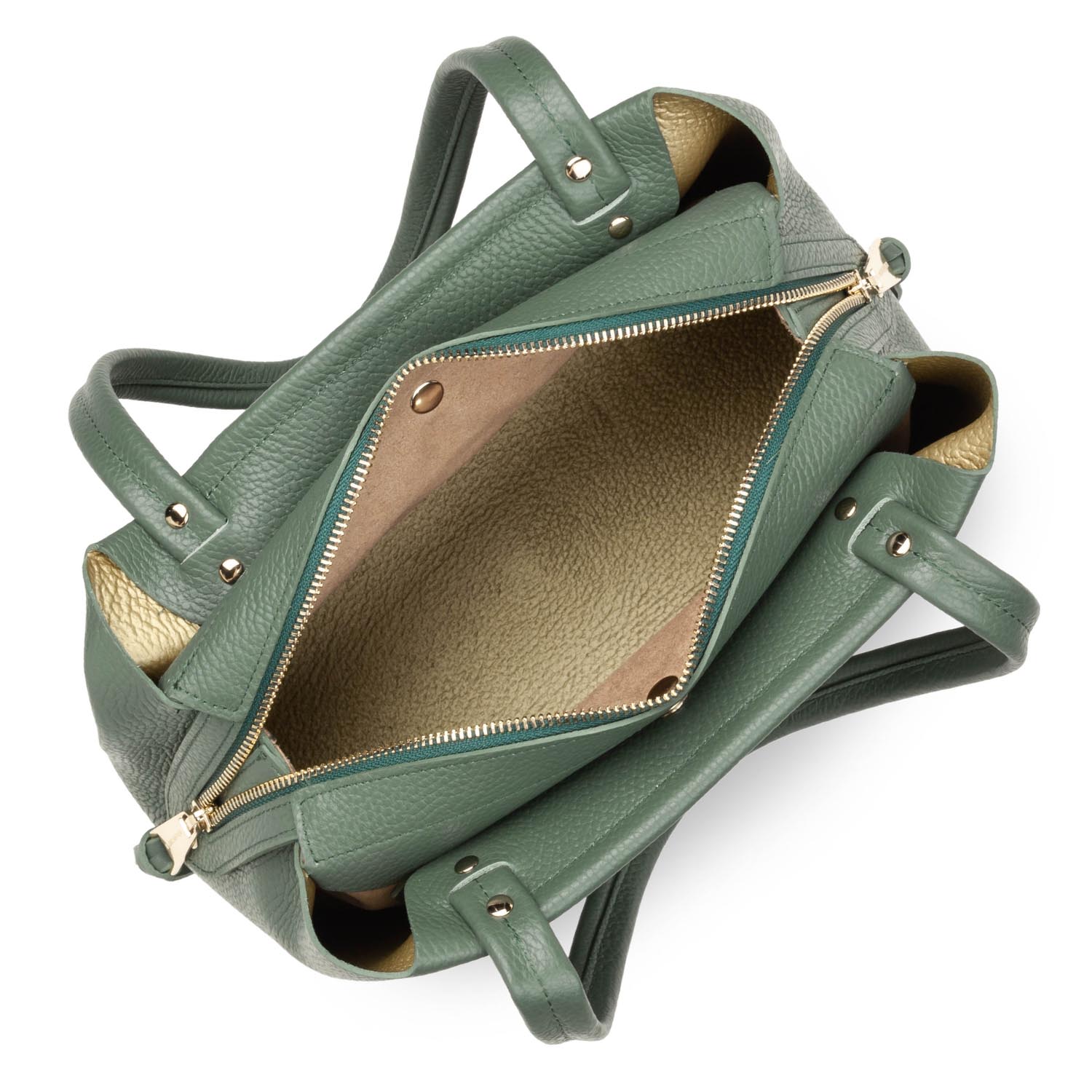 sac cabas épaule - foulonné double