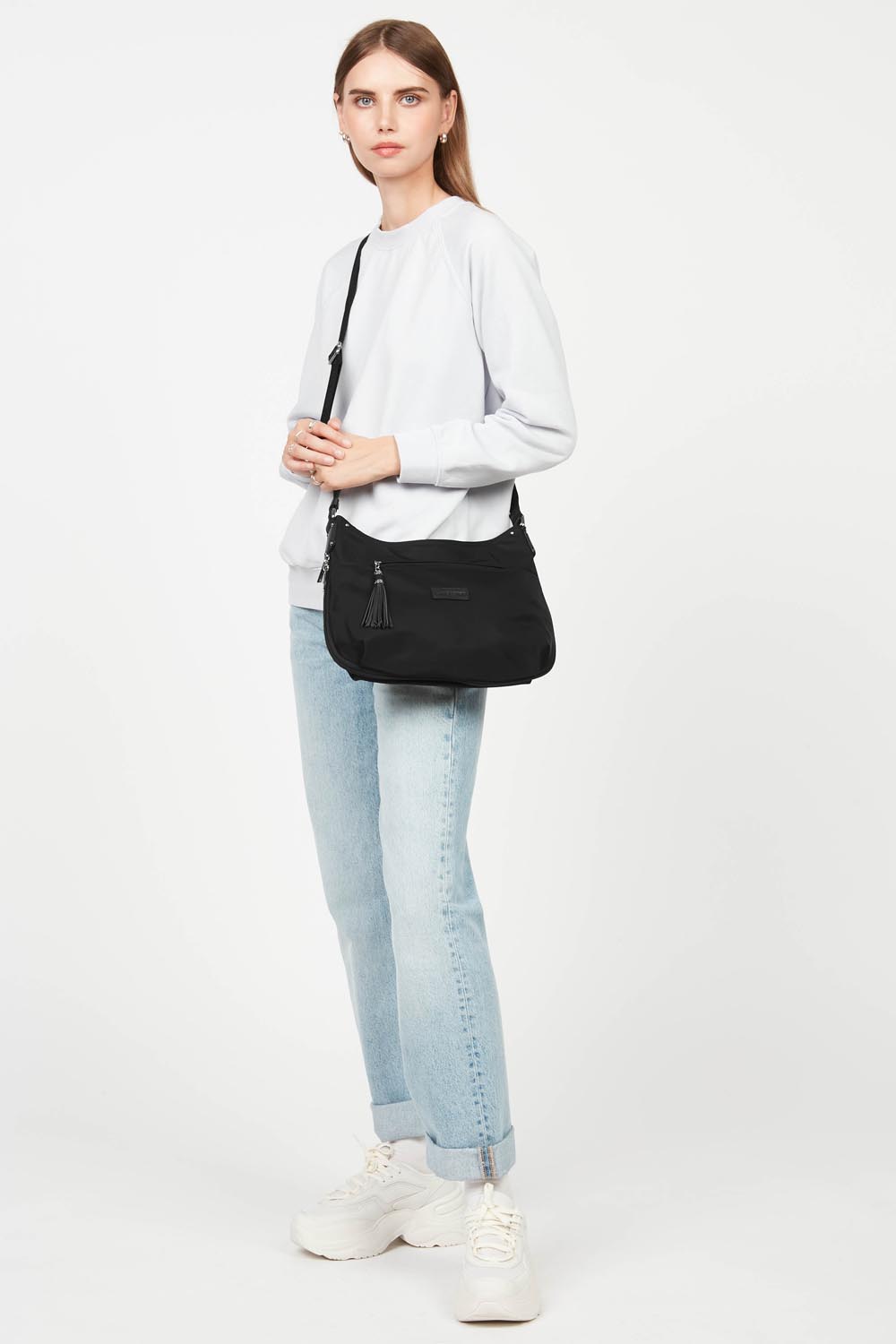 sac besace - basic pompon