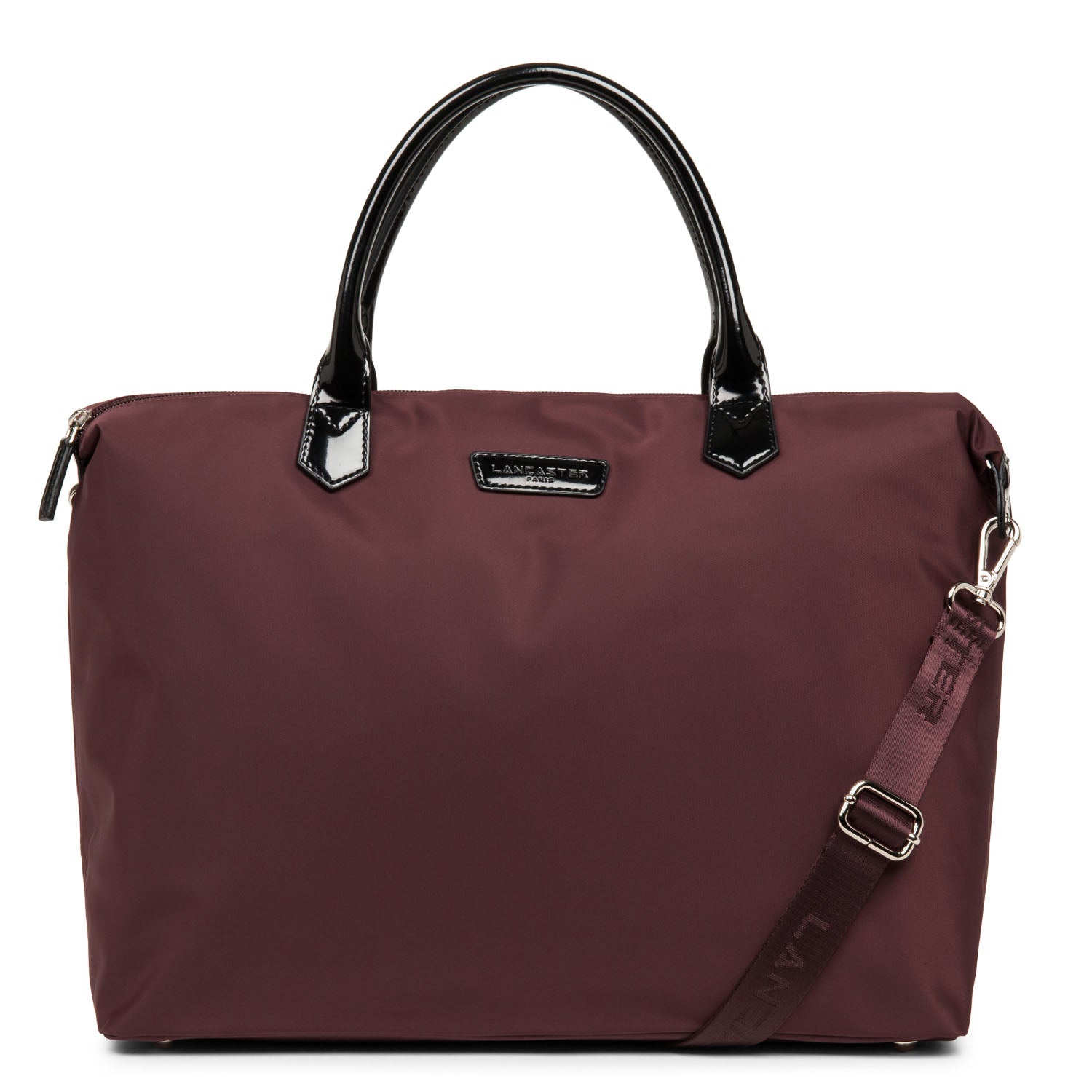 grand sac cabas main - basic verni