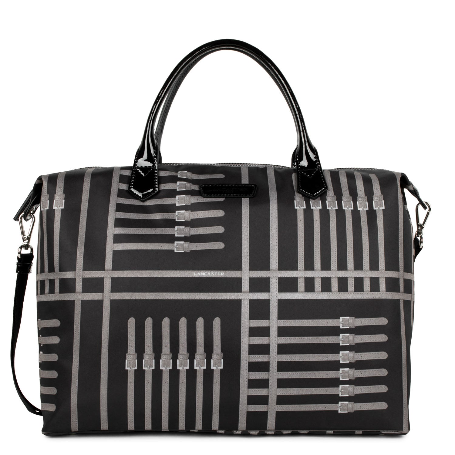 grand sac cabas main - basic verni