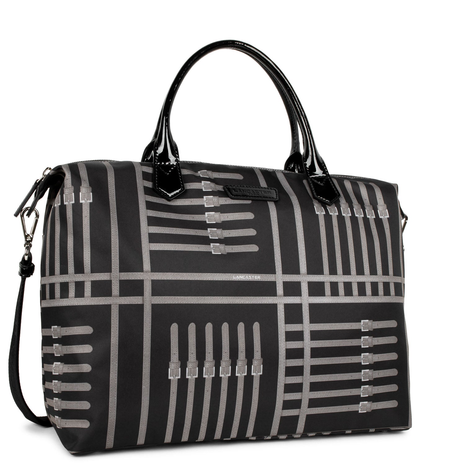 grand sac cabas main - basic verni