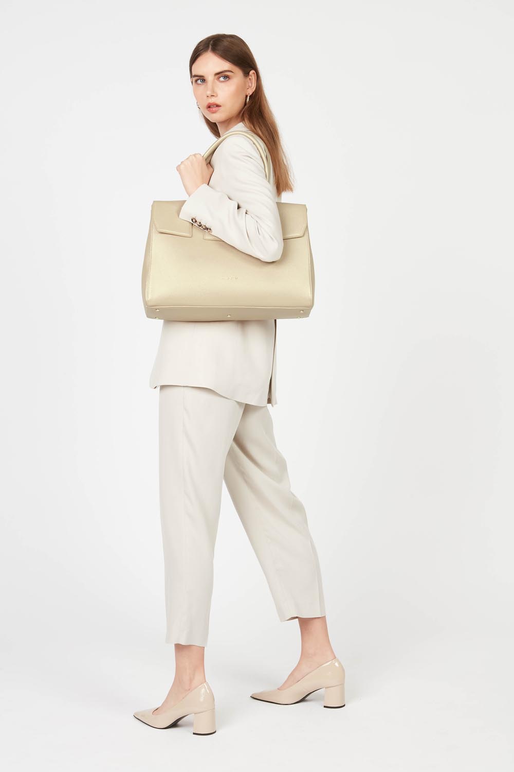 très grand sac cabas épaule - milano cosmos