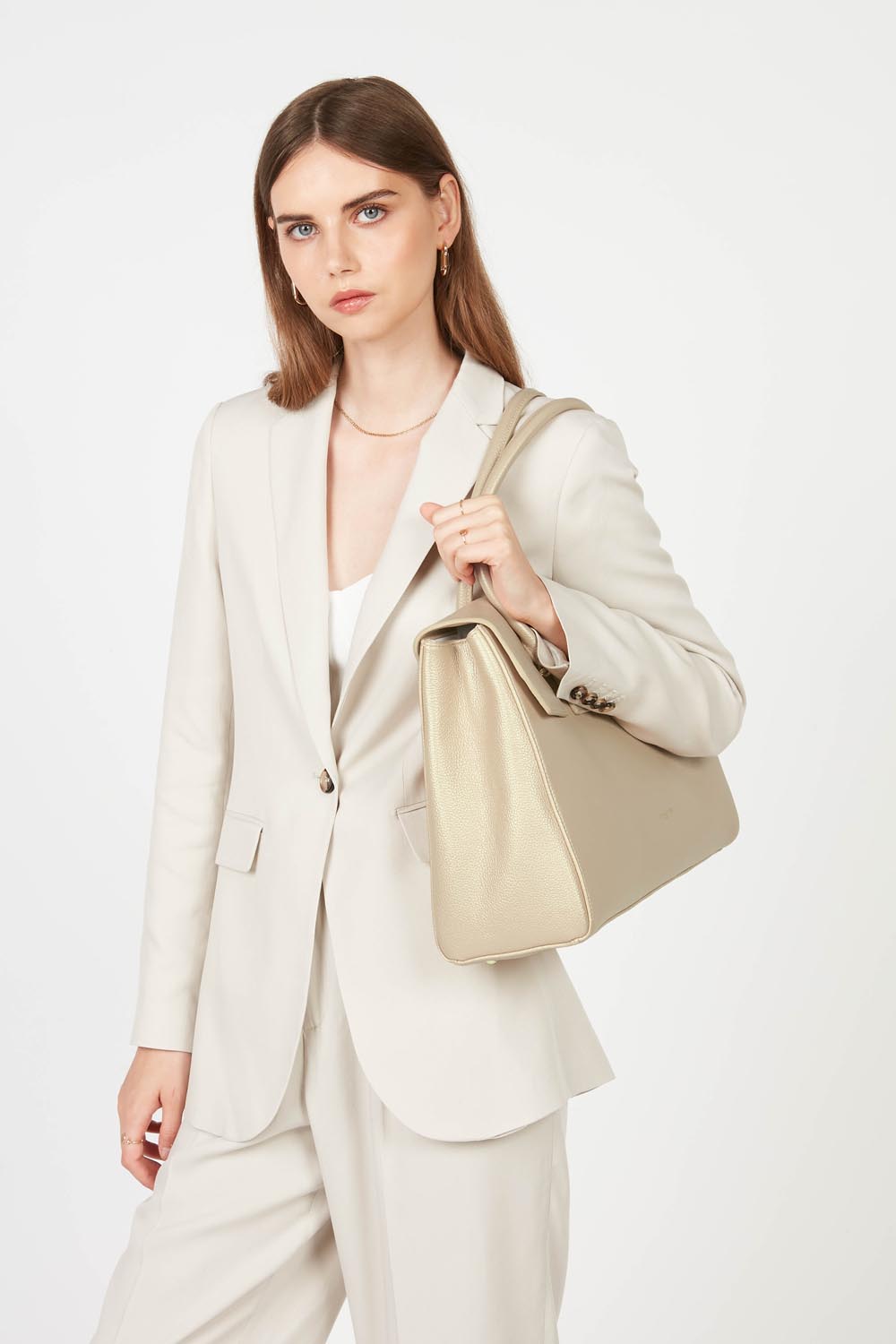 très grand sac cabas épaule - milano cosmos