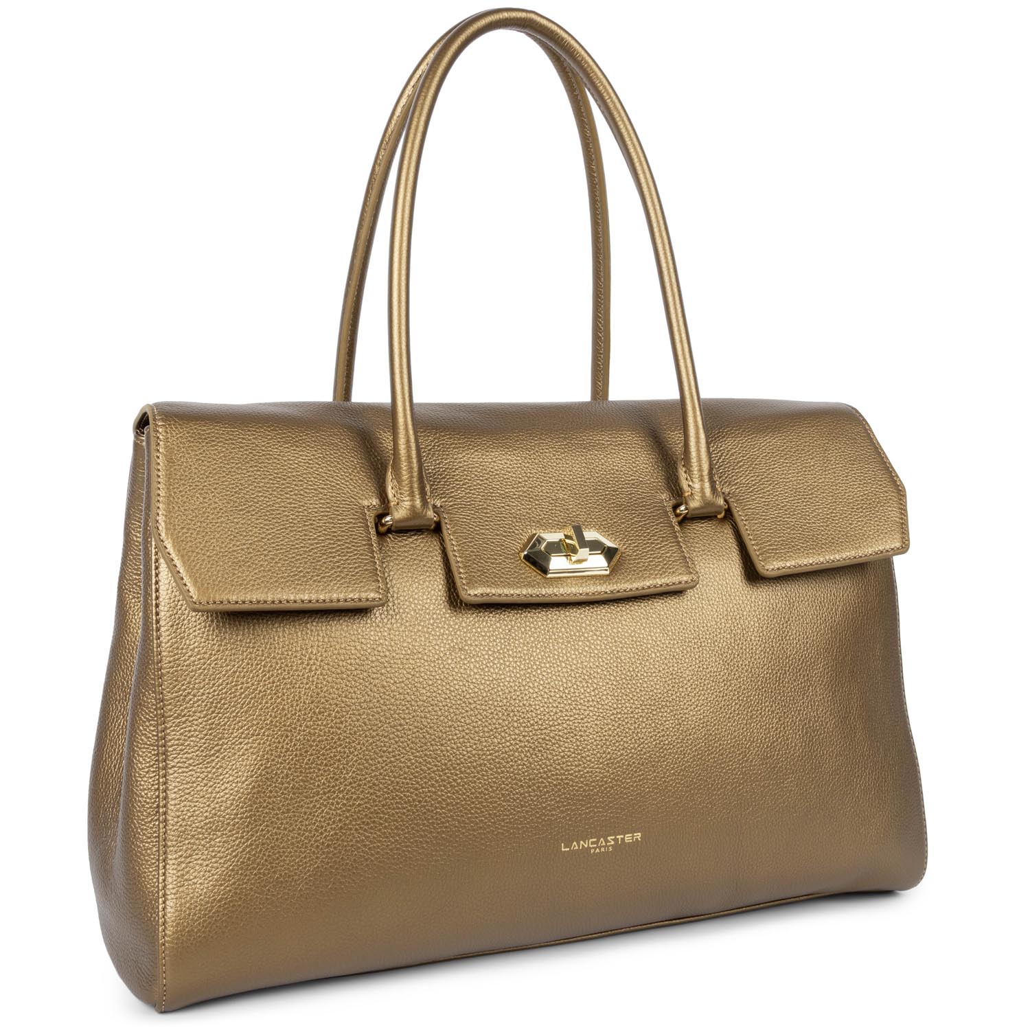 très grand sac cabas épaule - foulonné milano