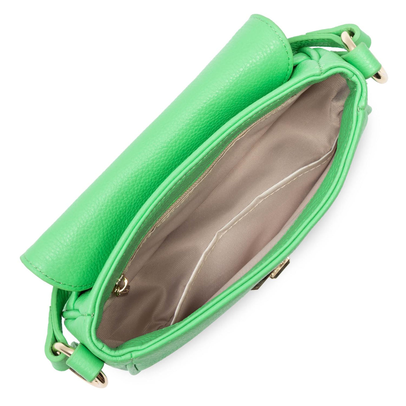 petit sac trotteur - foulonné milano #couleur_vert-colo