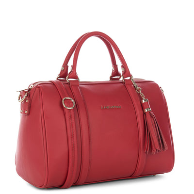 grand sac polochon - mademoiselle ana #couleur_rouge