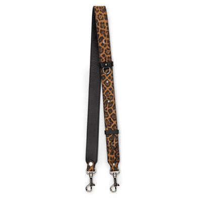 bandoulière - accessoires cuir #couleur_noir-lopard