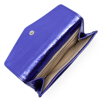 porte-cartes - rétro & glam #couleur_bleu-nacr