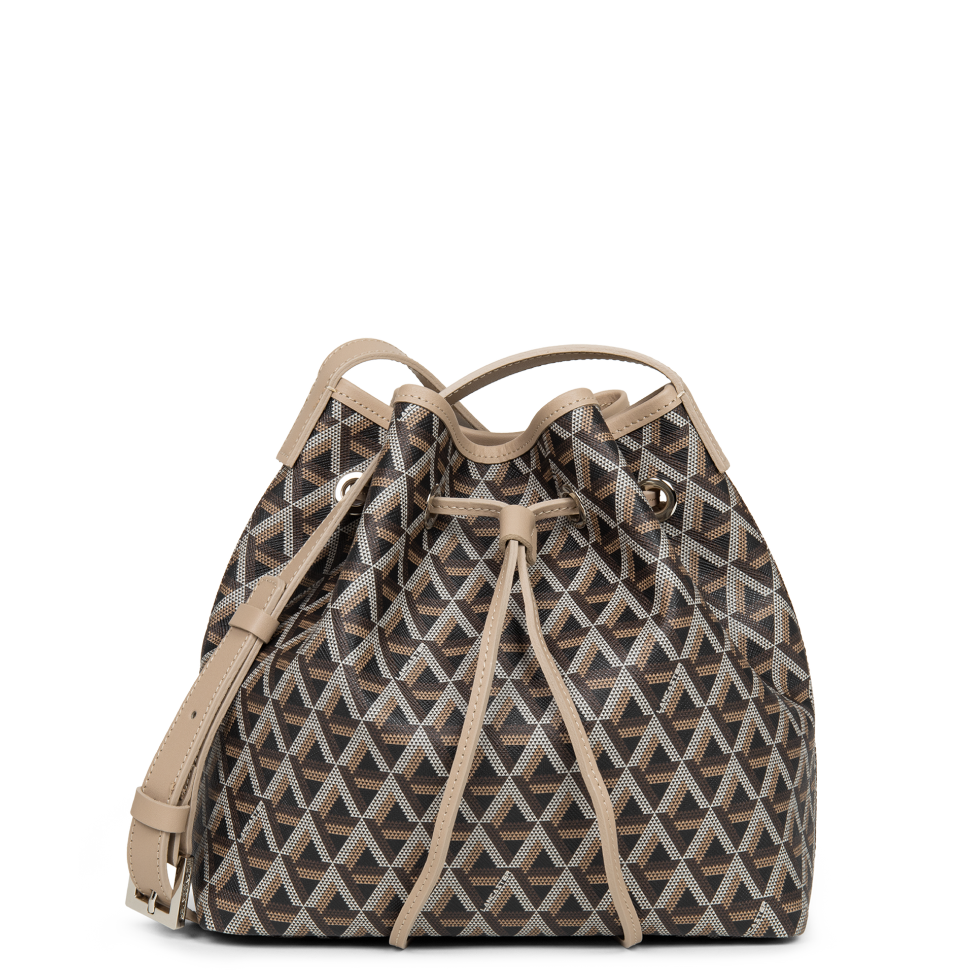 Bucket Bag Lancaster Paris Bag Price Bucket Bag Ikon Brown Nude