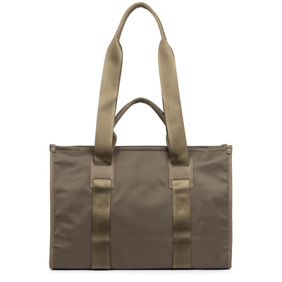 grand sac cabas épaule - basic faculty #couleur_taupe