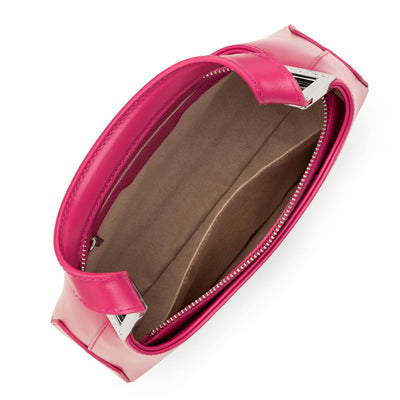 petit sac baguette - suave ace #couleur_fuxia