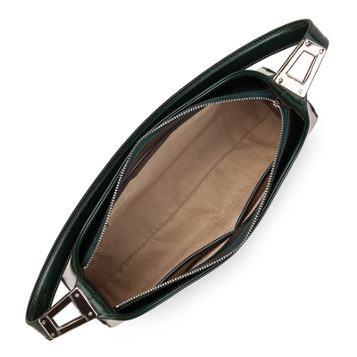grand sac baguette - suave ace #couleur_vert-fonc