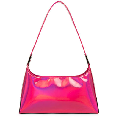 sac baguette - glass irio #couleur_fuxia