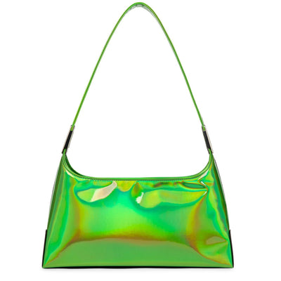 sac baguette - glass irio #couleur_vert