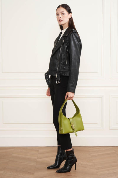 sac hobo - foulonné double hook #couleur_olive-in-cleri