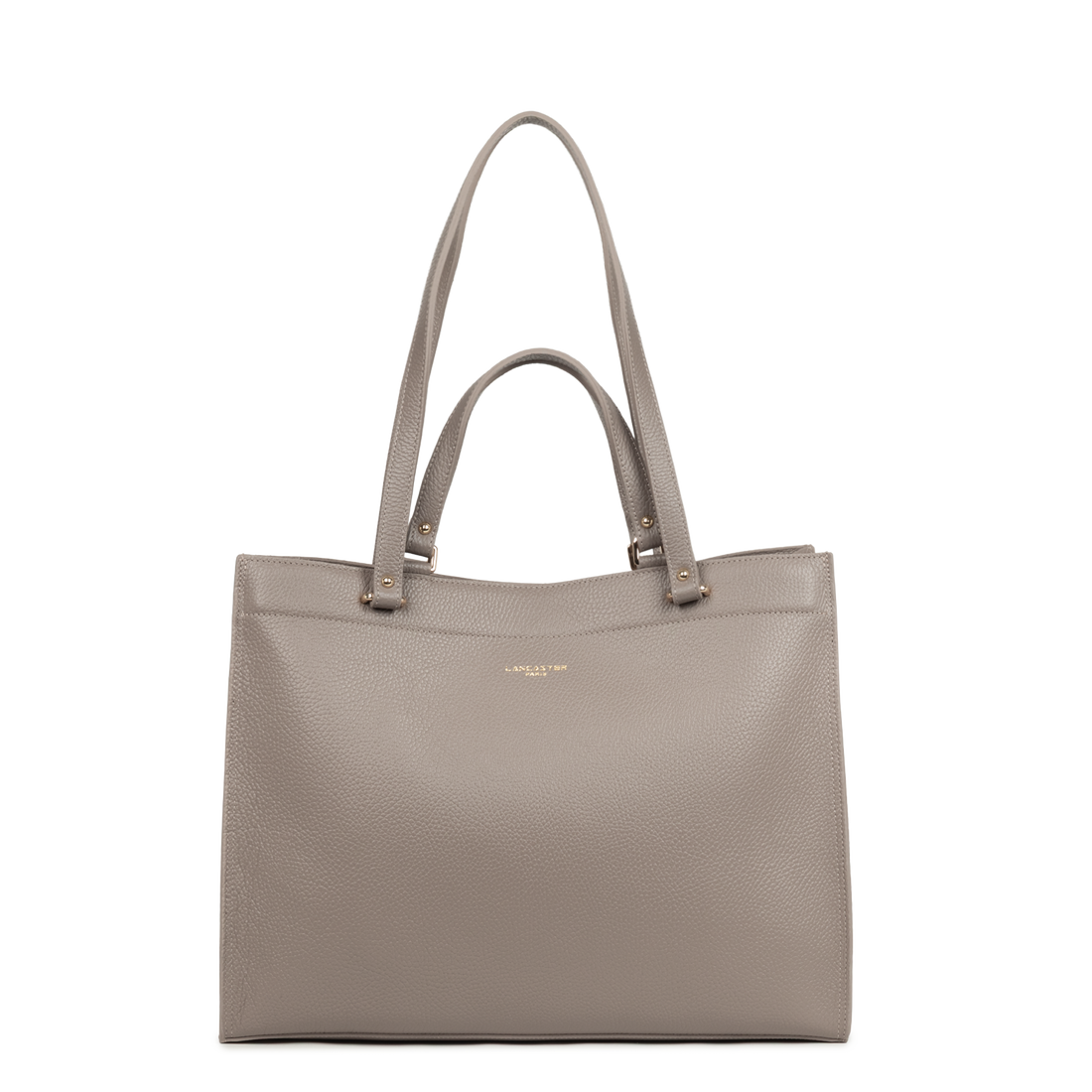 très grand sac cabas épaule - foulonné double daily 