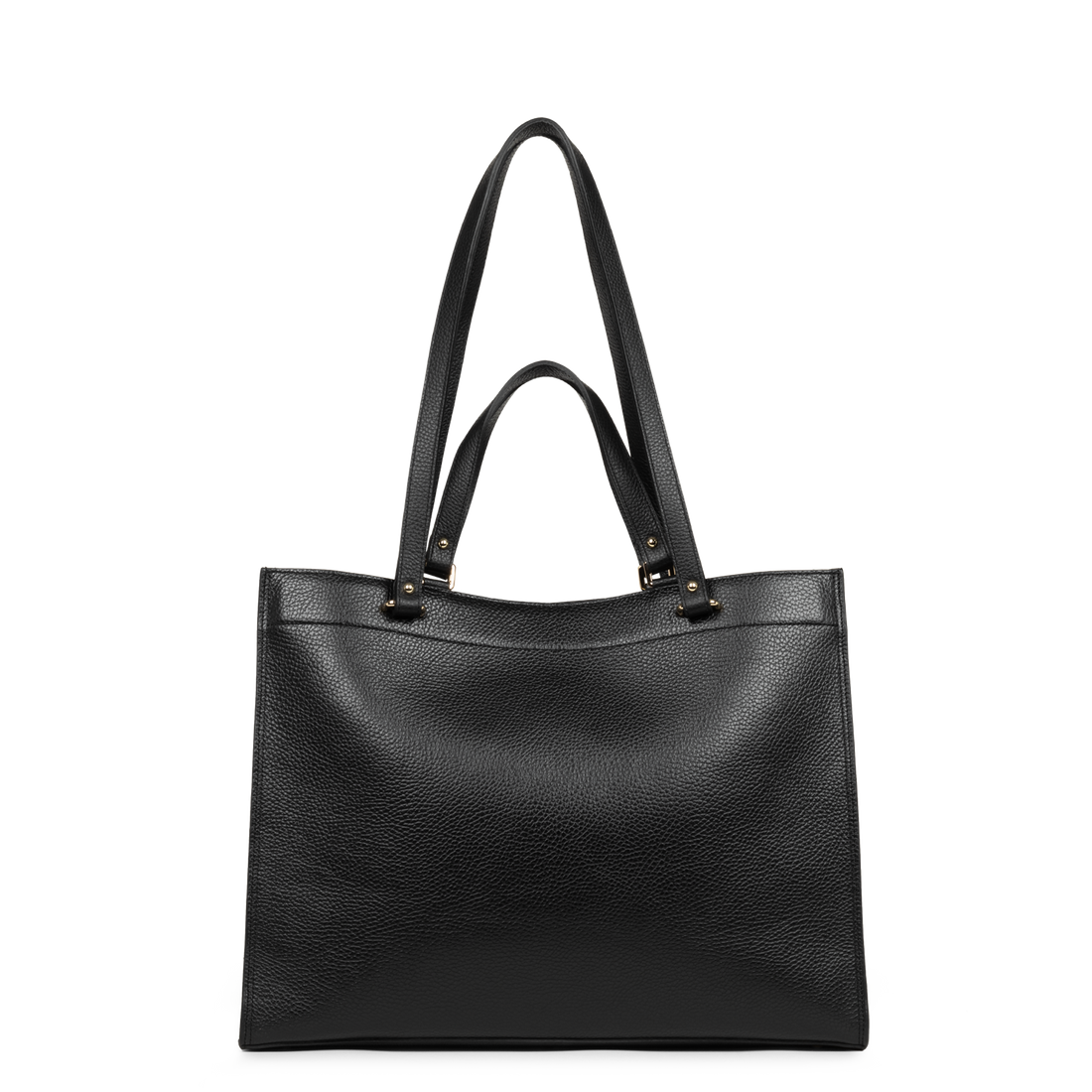 très grand sac cabas épaule - foulonné double 