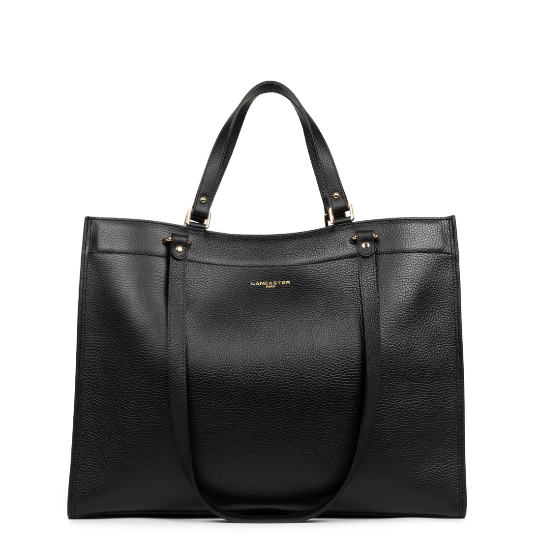 très grand sac cabas épaule - foulonné double 