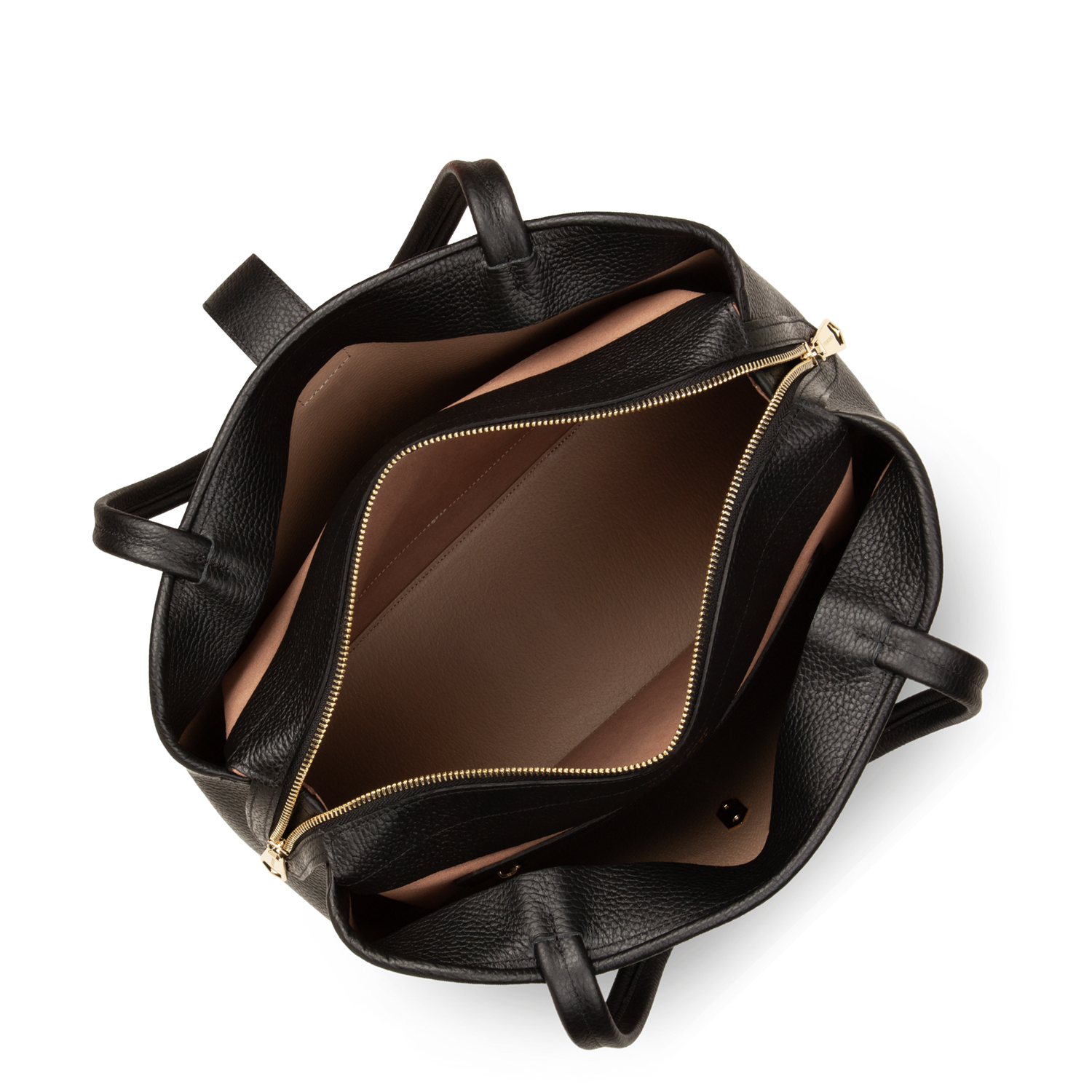 grand sac cabas épaule - top double 