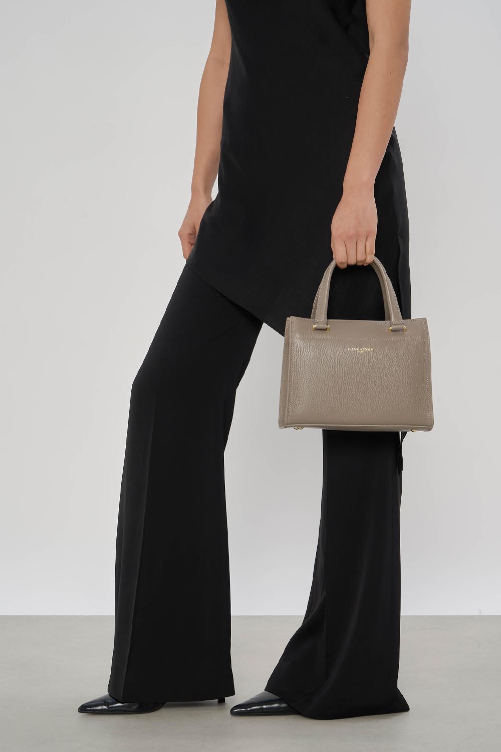 petit sac à main - foulonné double 