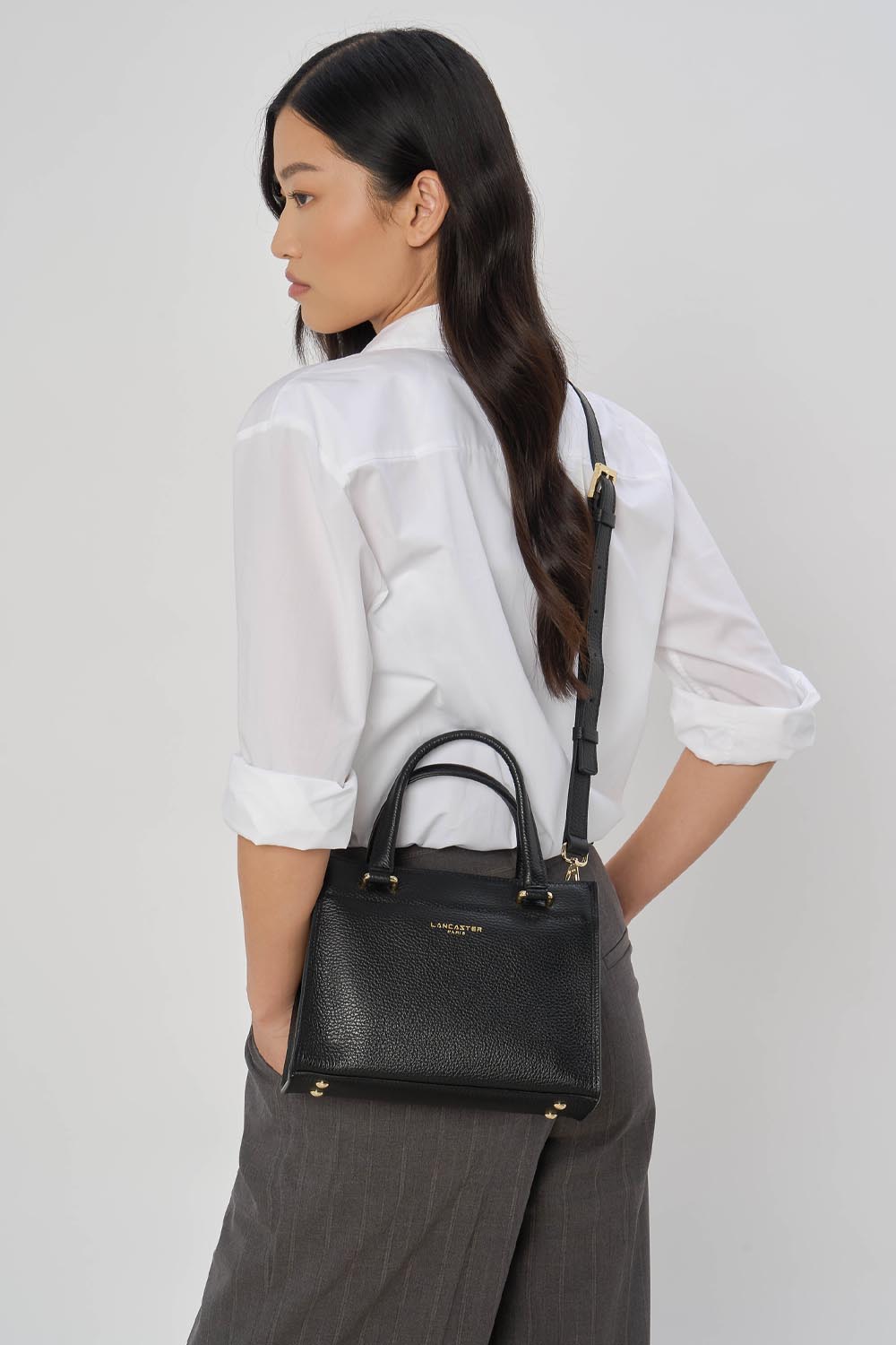 petit sac à main - foulonné double 