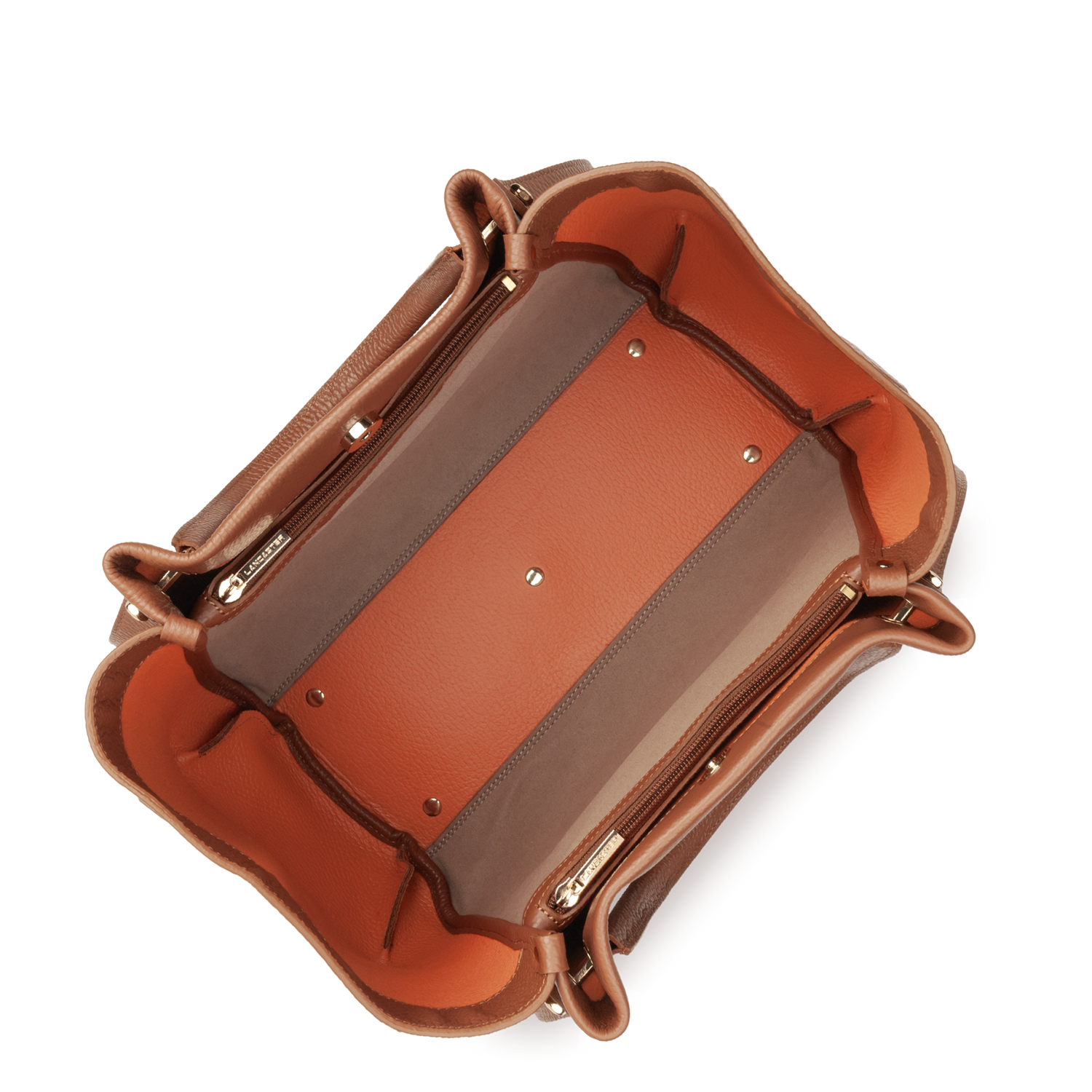 très grand sac cabas épaule - foulonné double louisa 