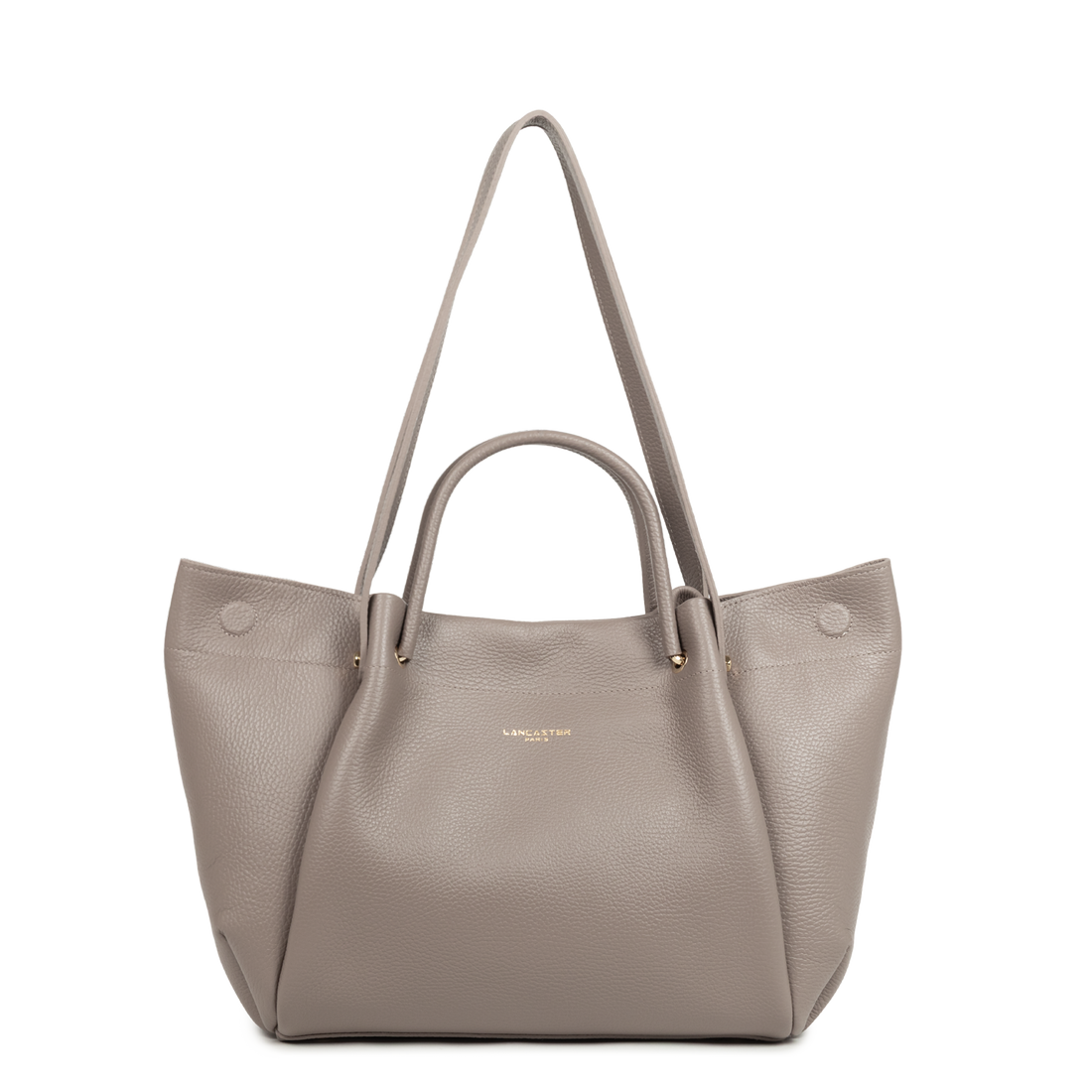 très grand sac cabas épaule - foulonné double louisa 